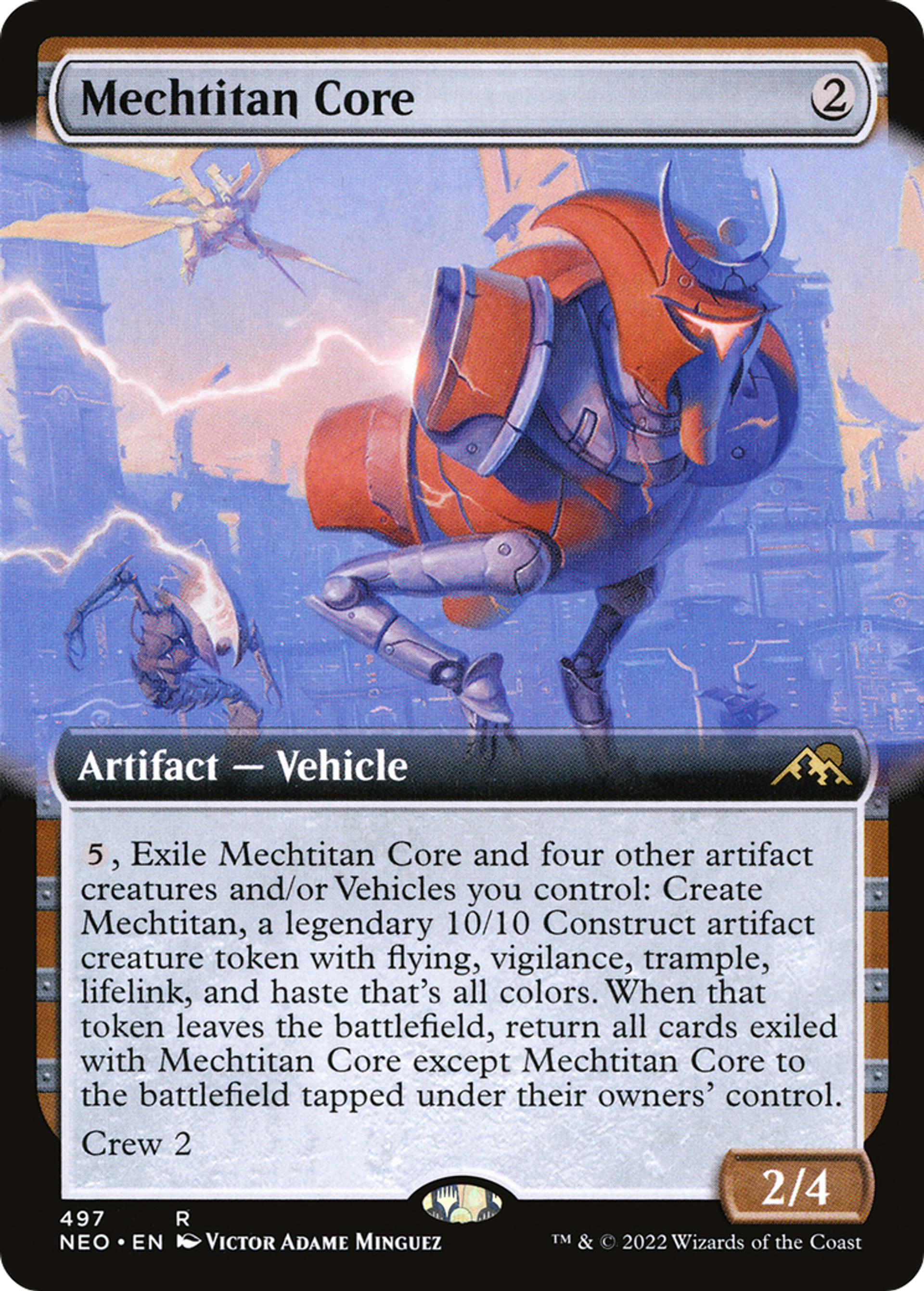 Noyau du Mecha-titan — Kamigawa: Neon Dynasty — Magic: The Gathering