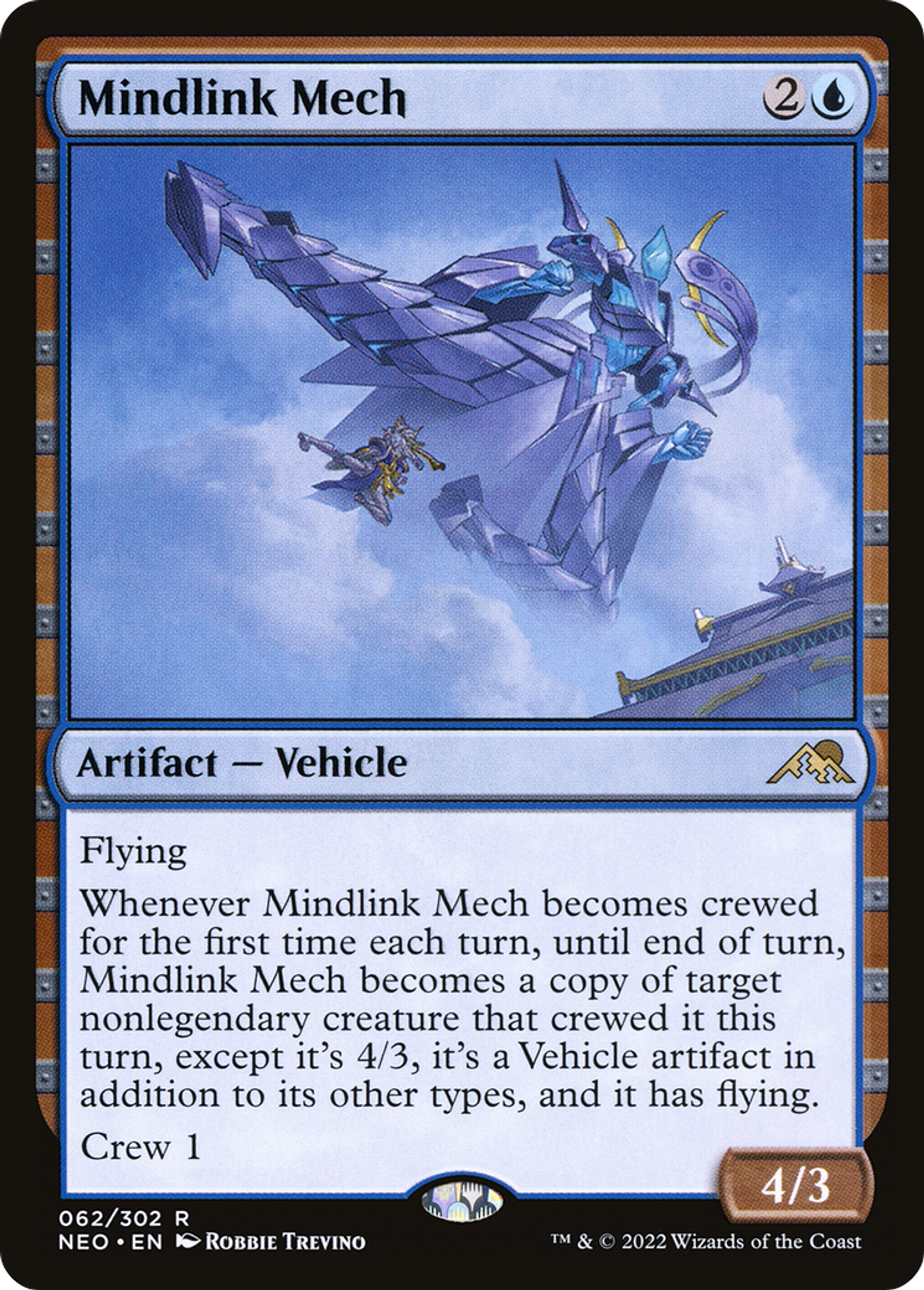 Mecha cérébrorelié — Kamigawa: Neon Dynasty — Magic: The Gathering