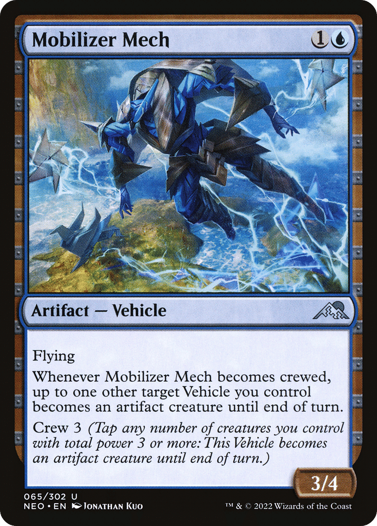 Mobilizer Mech — Kamigawa: Neon Dynasty — Magic: The Gathering