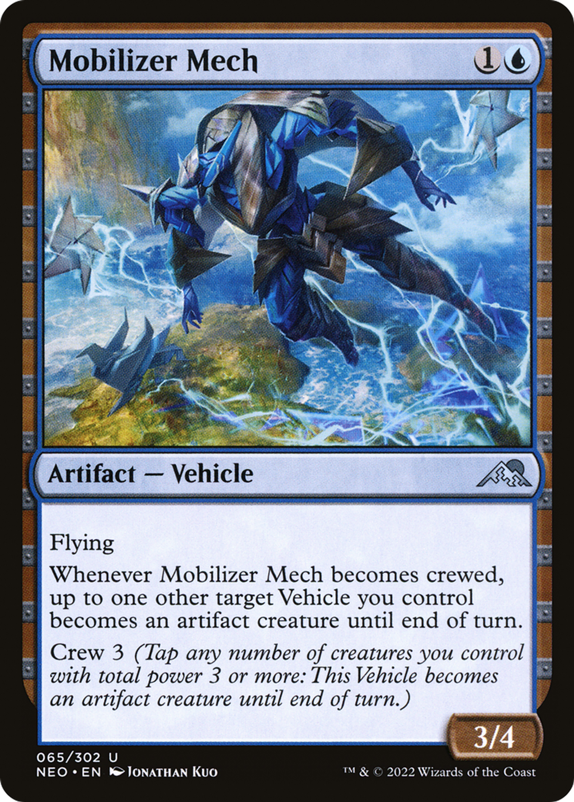Mecha mobilisateur — Kamigawa: Neon Dynasty — Magic: The Gathering