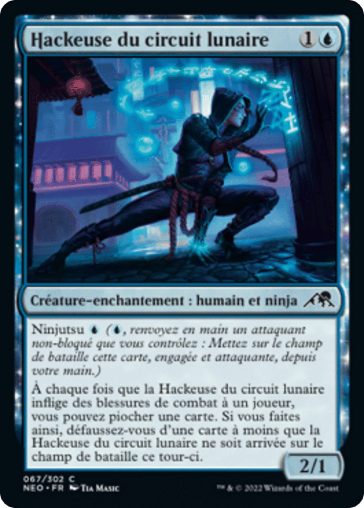 Hackeuse du circuit lunaire — Kamigawa: Neon Dynasty — Magic: The Gathering