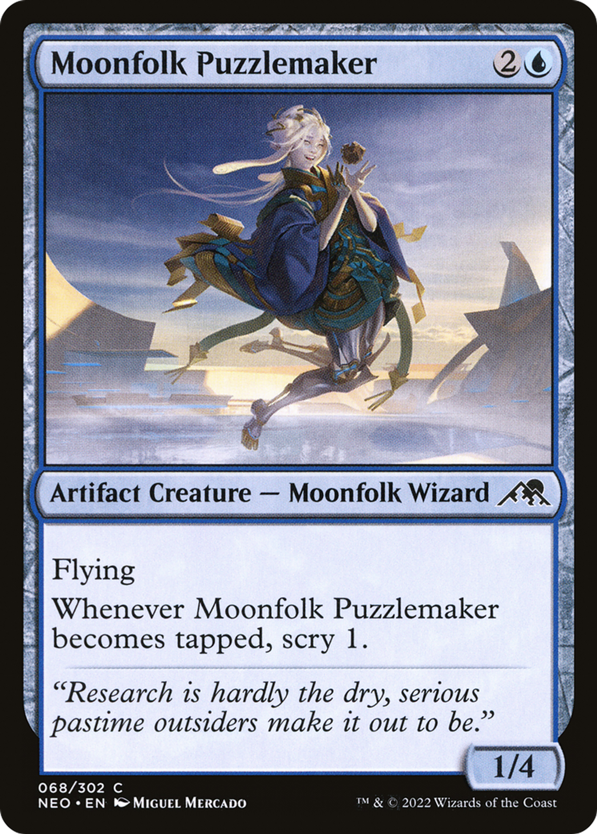Créatrice de casse-tête lunaréenne — Kamigawa: Neon Dynasty — Magic: The Gathering