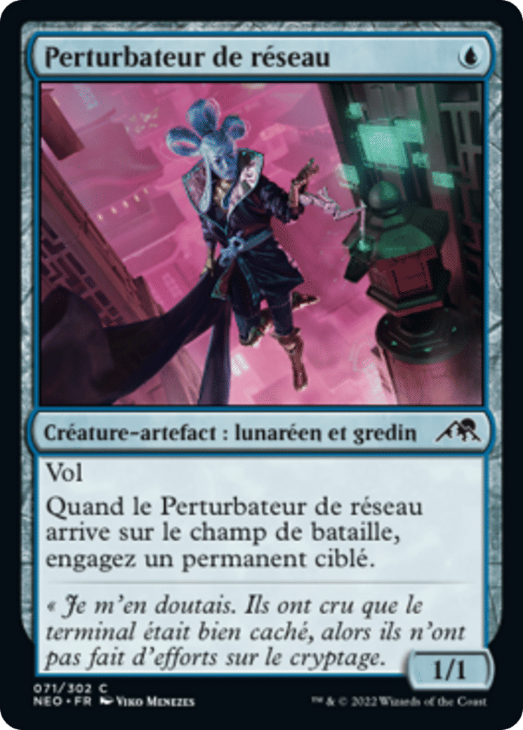 Perturbateur de réseau — Kamigawa: Neon Dynasty — Magic: The Gathering