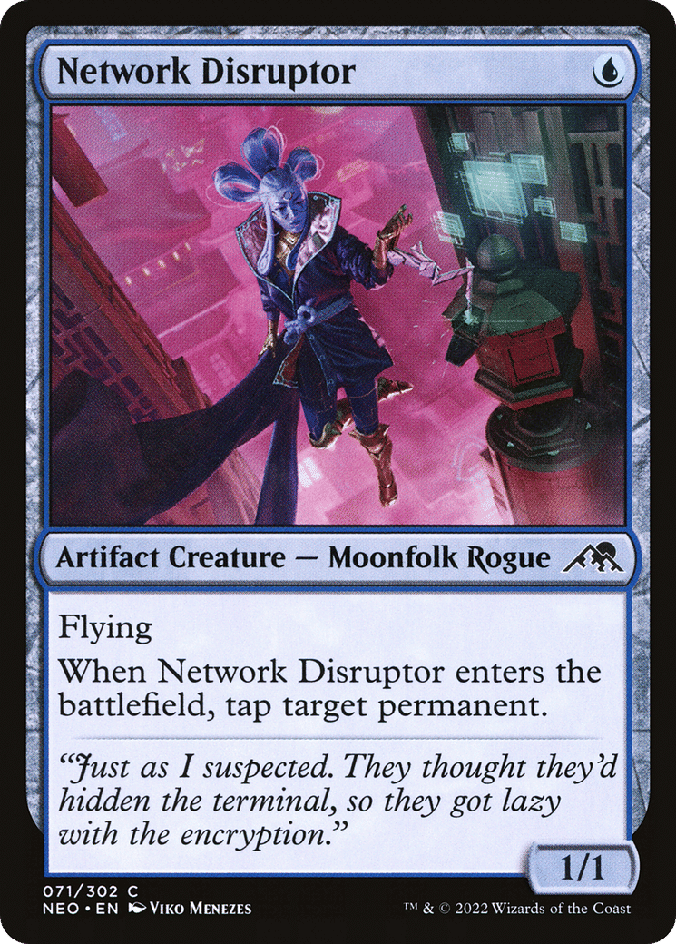 Network Disruptor — Kamigawa: Neon Dynasty — Magic: The Gathering