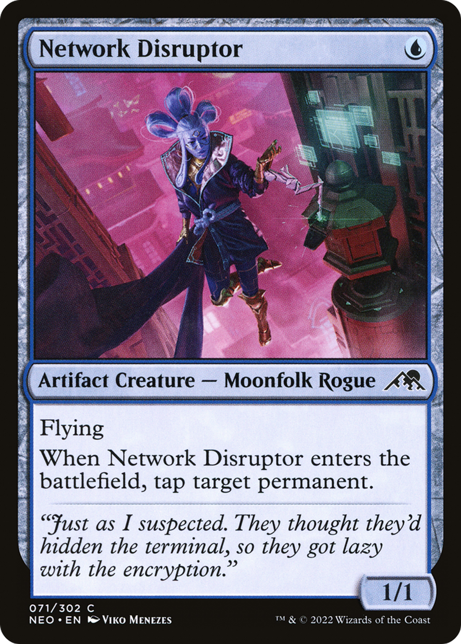 Perturbateur de réseau — Kamigawa: Neon Dynasty — Magic: The Gathering