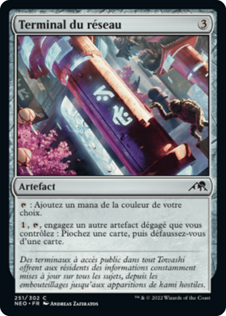 Terminal du réseau — Kamigawa: Neon Dynasty — Magic: The Gathering