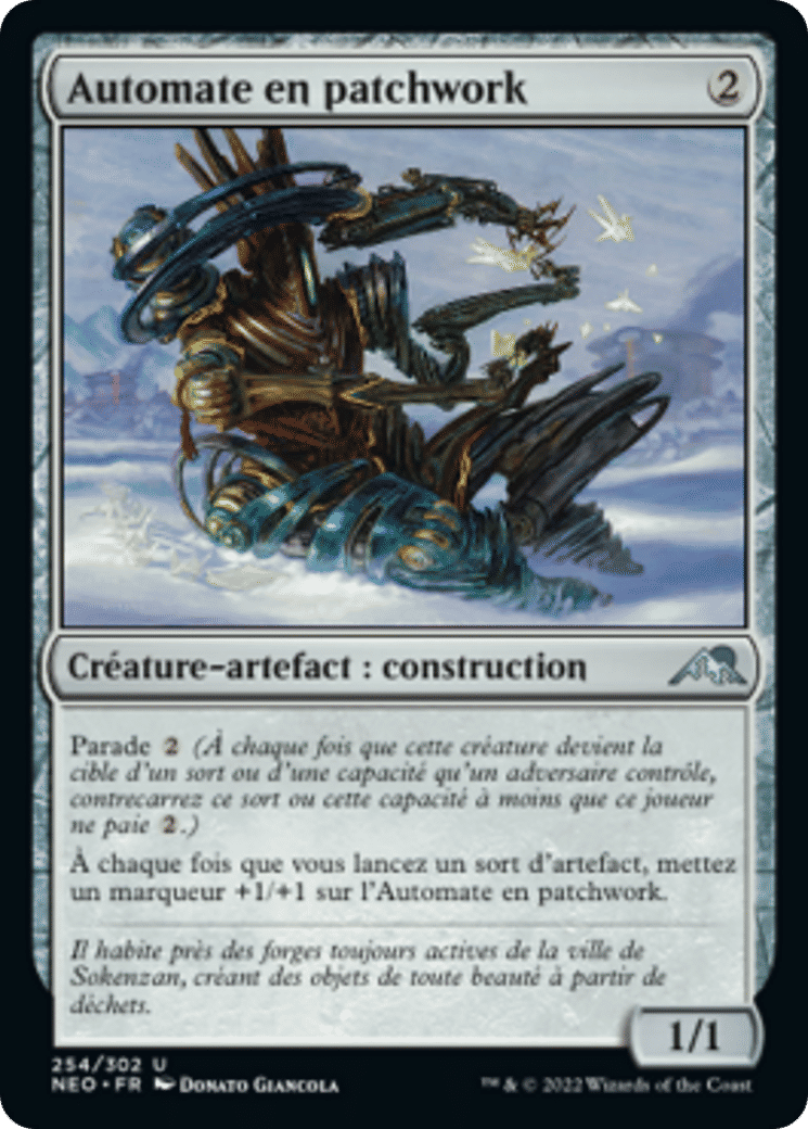 Automate en patchwork — Kamigawa: Neon Dynasty — Magic: The Gathering