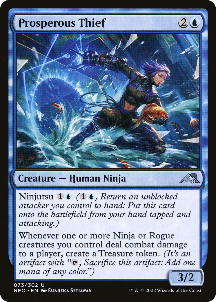 Prosperous Thief — Kamigawa: Neon Dynasty — Magic: The Gathering