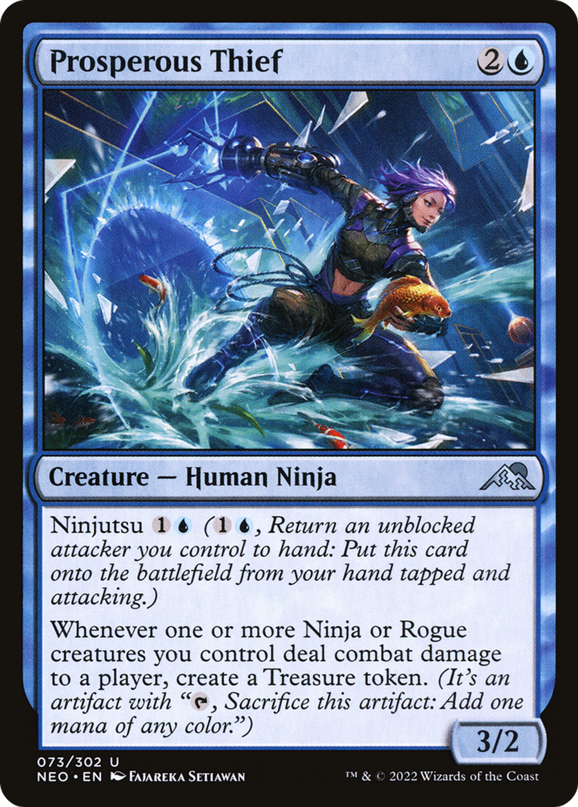 Prosperous Thief — Kamigawa: Neon Dynasty — Magic: The Gathering