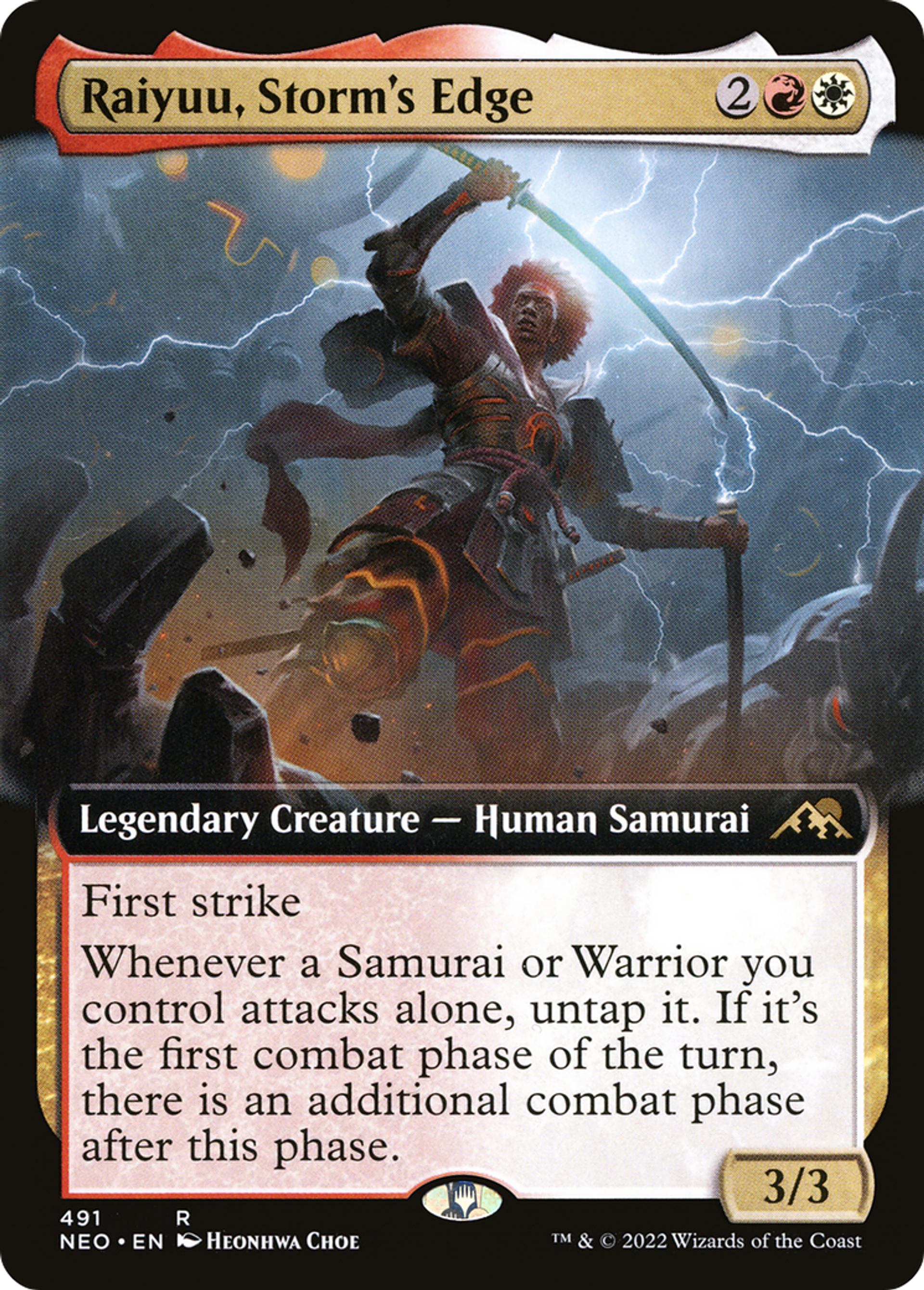 Raiyuu, tranchant de la tempête — Kamigawa: Neon Dynasty — Magic: The Gathering
