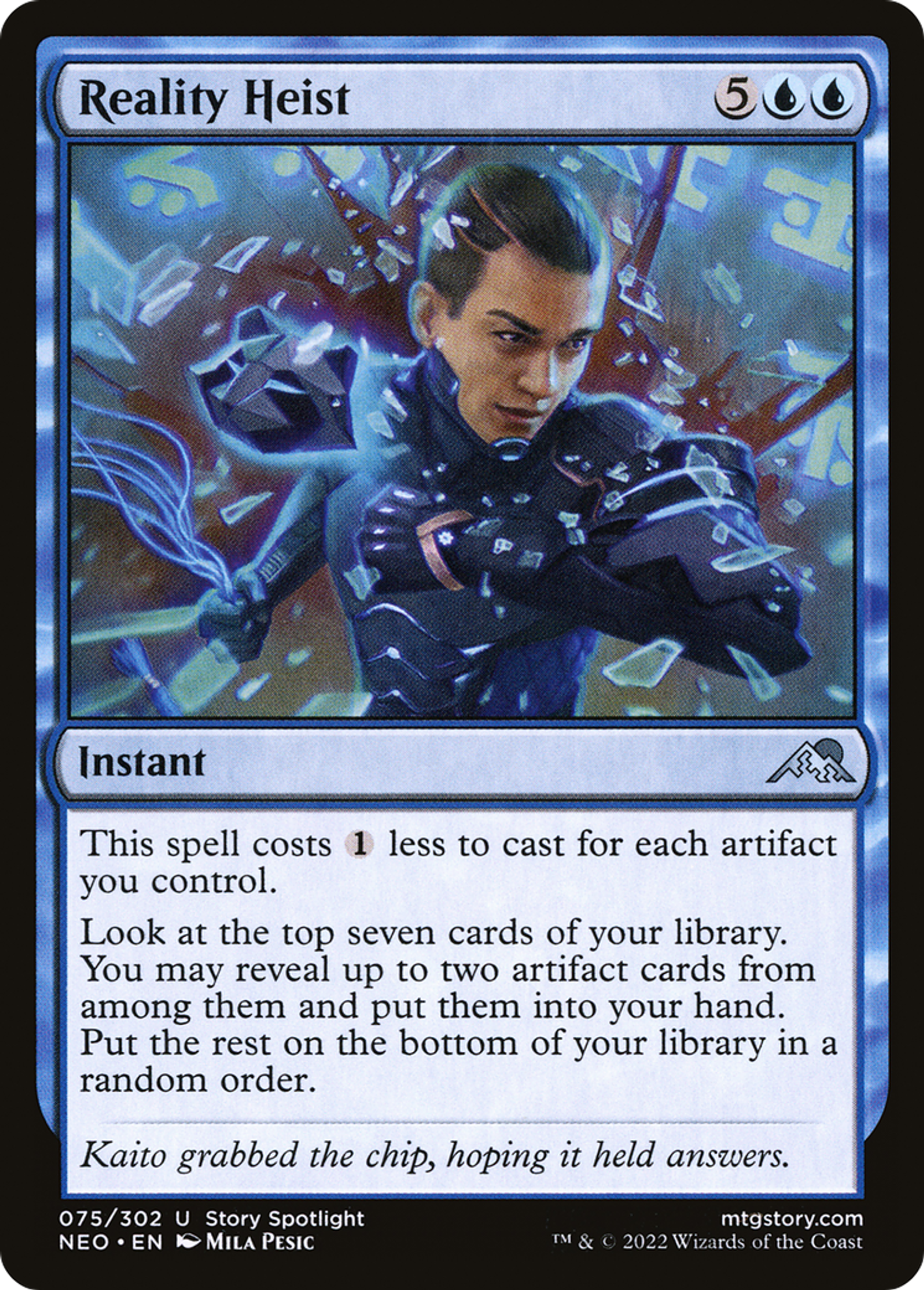 Vol de la réalité — Kamigawa: Neon Dynasty — Magic: The Gathering