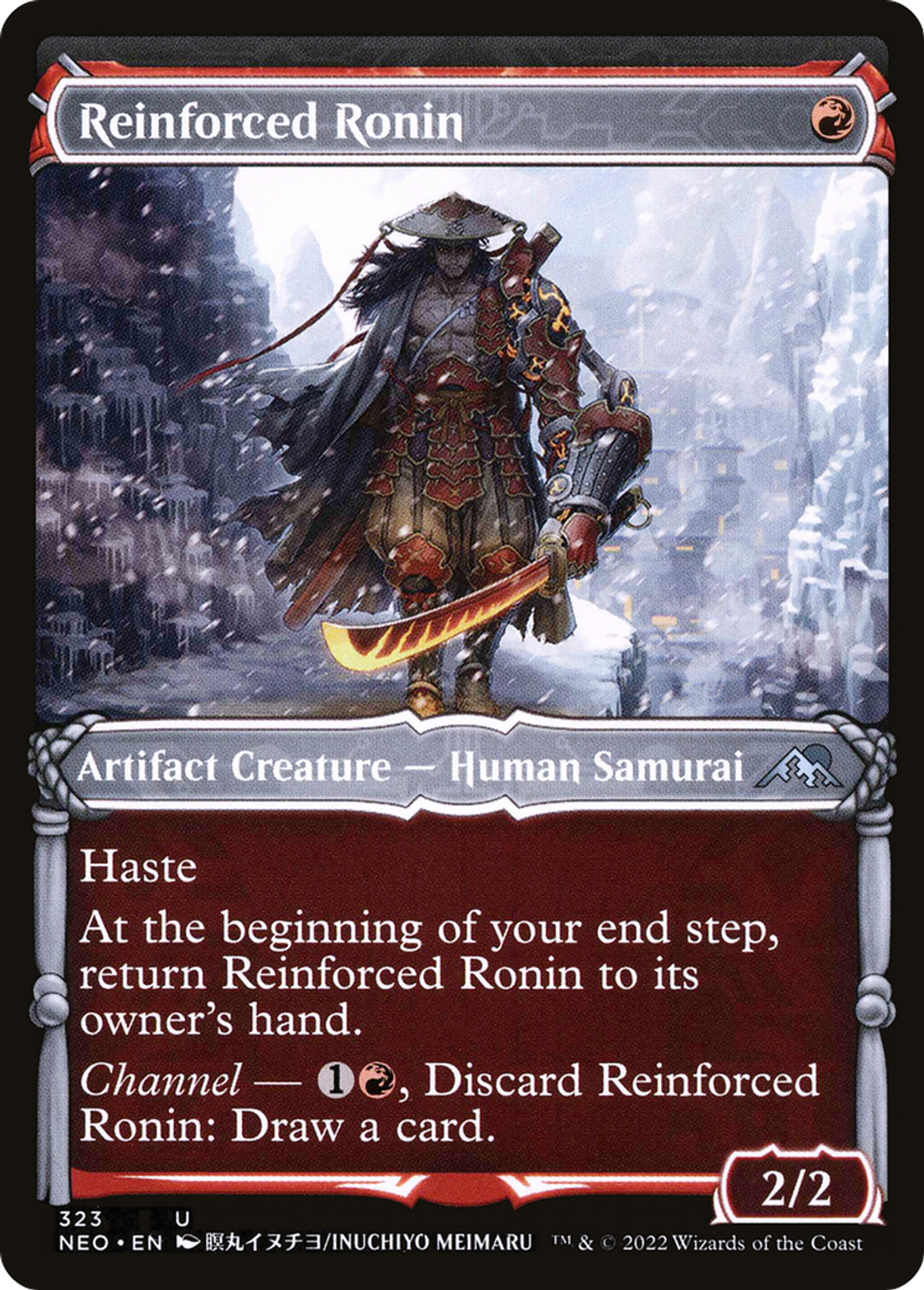 Ronin renforcé — Kamigawa: Neon Dynasty — Magic: The Gathering