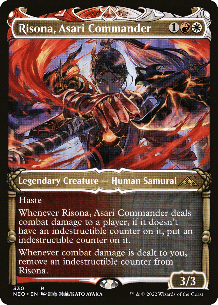 Risona, Asari Commander — Kamigawa: Neon Dynasty — Magic: The Gathering