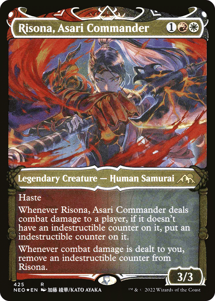 Risona, Asari Commander — Kamigawa: Neon Dynasty — Magic: The Gathering