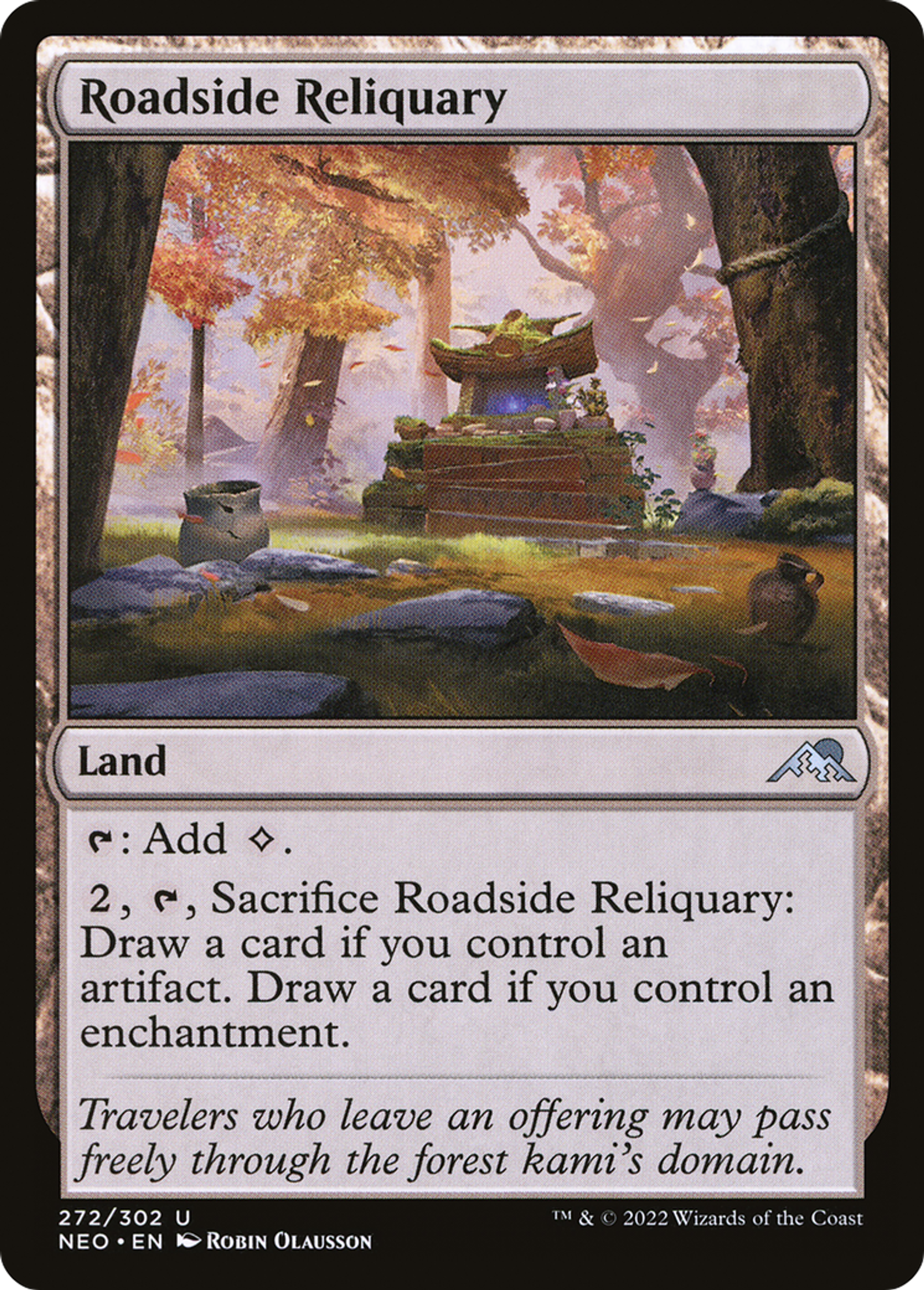 Roadside Reliquary — Kamigawa: Neon Dynasty — Magic: The Gathering