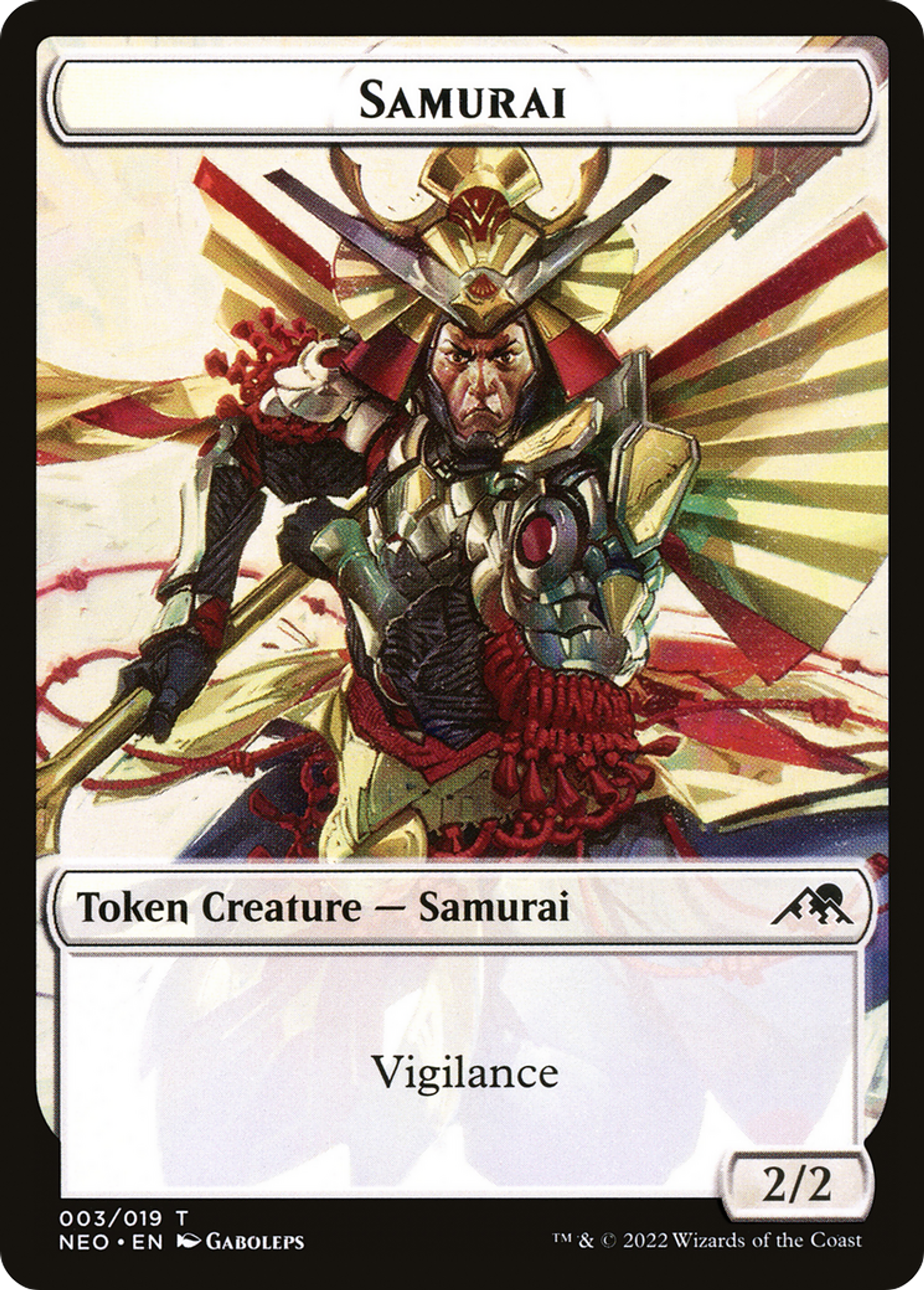 Samurai — Kamigawa: Neon Dynasty — Magic: The Gathering
