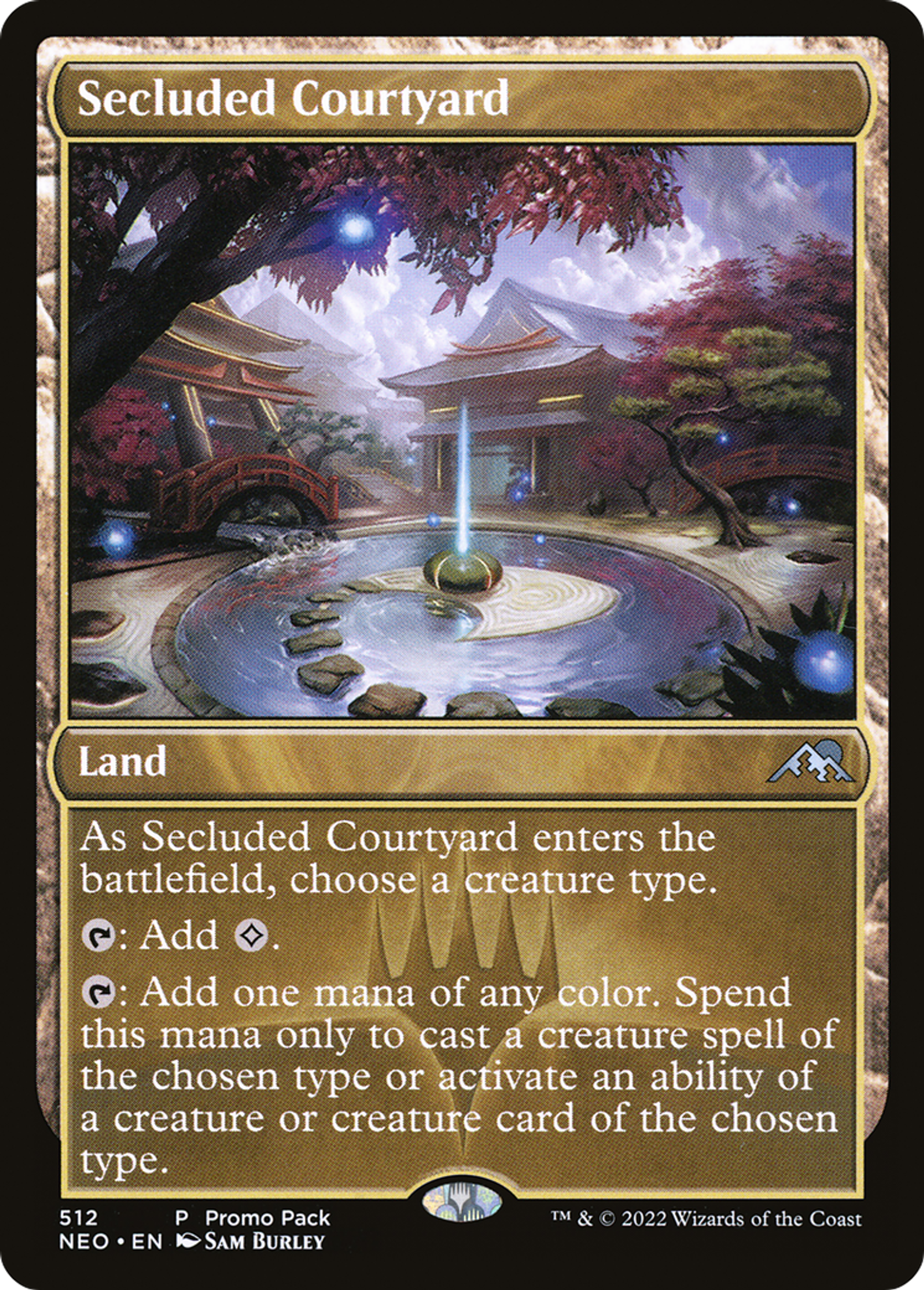 Cour retirée — Kamigawa: Neon Dynasty — Magic: The Gathering