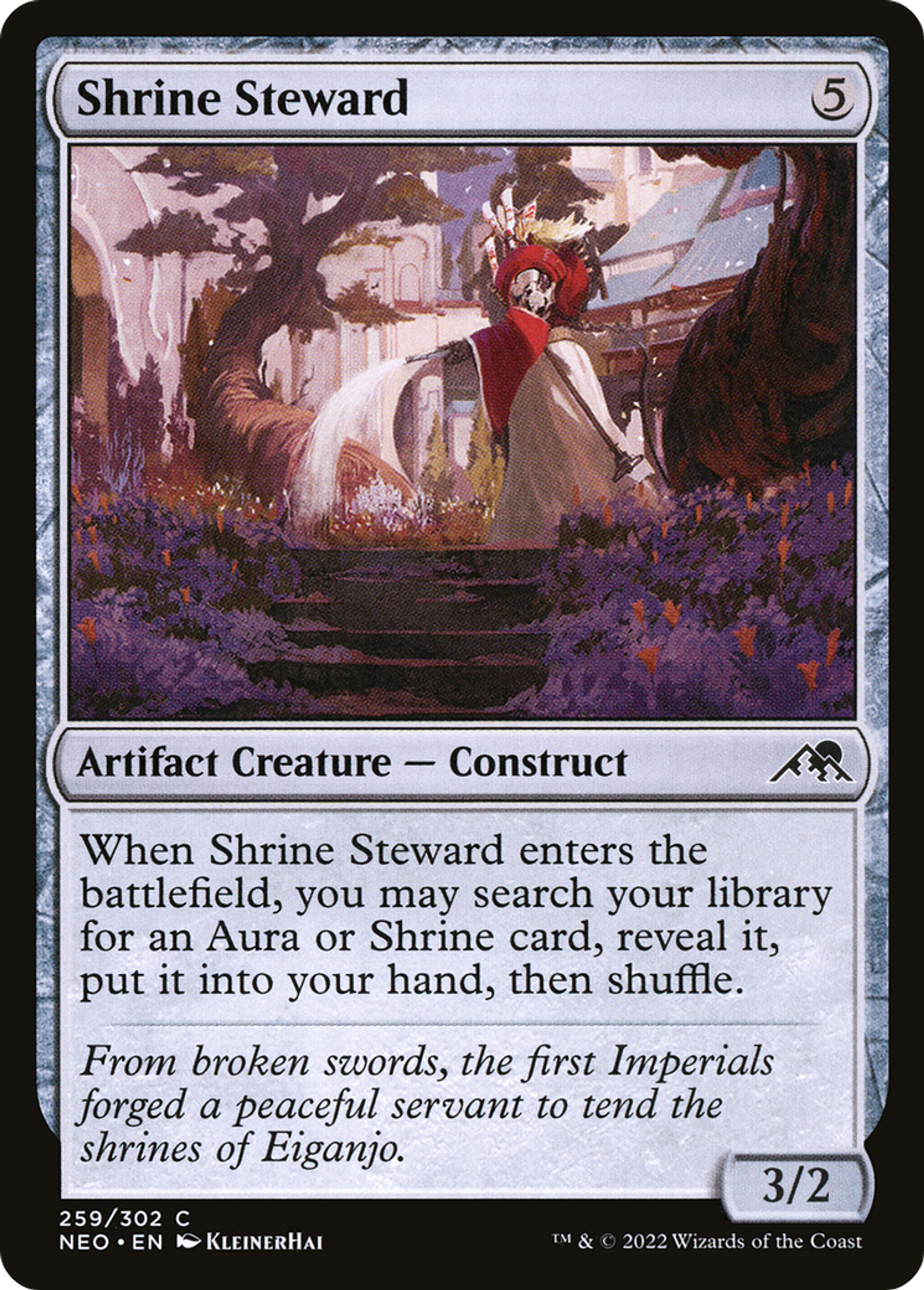 Shrine Steward — Kamigawa: Neon Dynasty — Magic: The Gathering