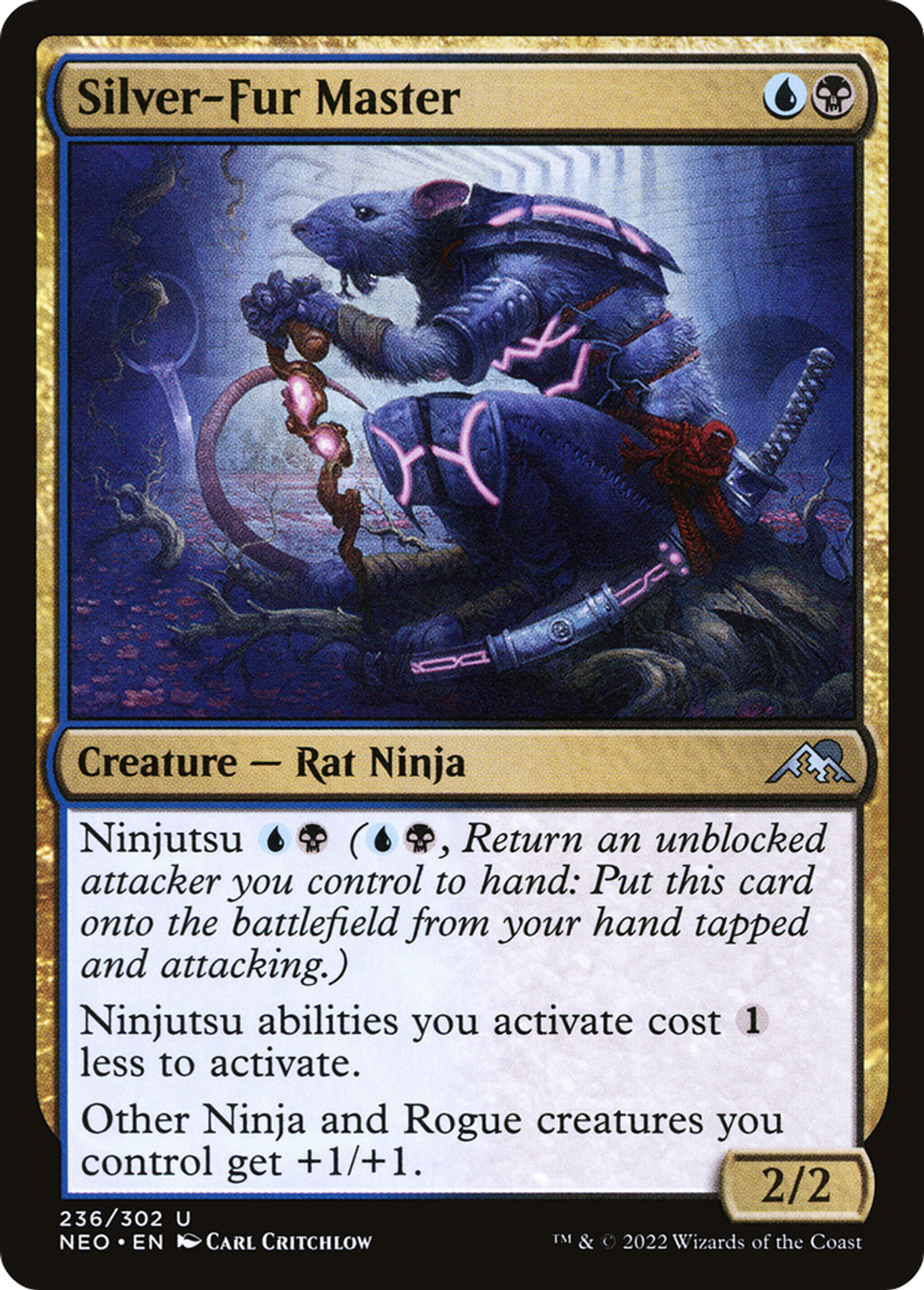 Silver-Fur Master — Kamigawa: Neon Dynasty — Magic: The Gathering