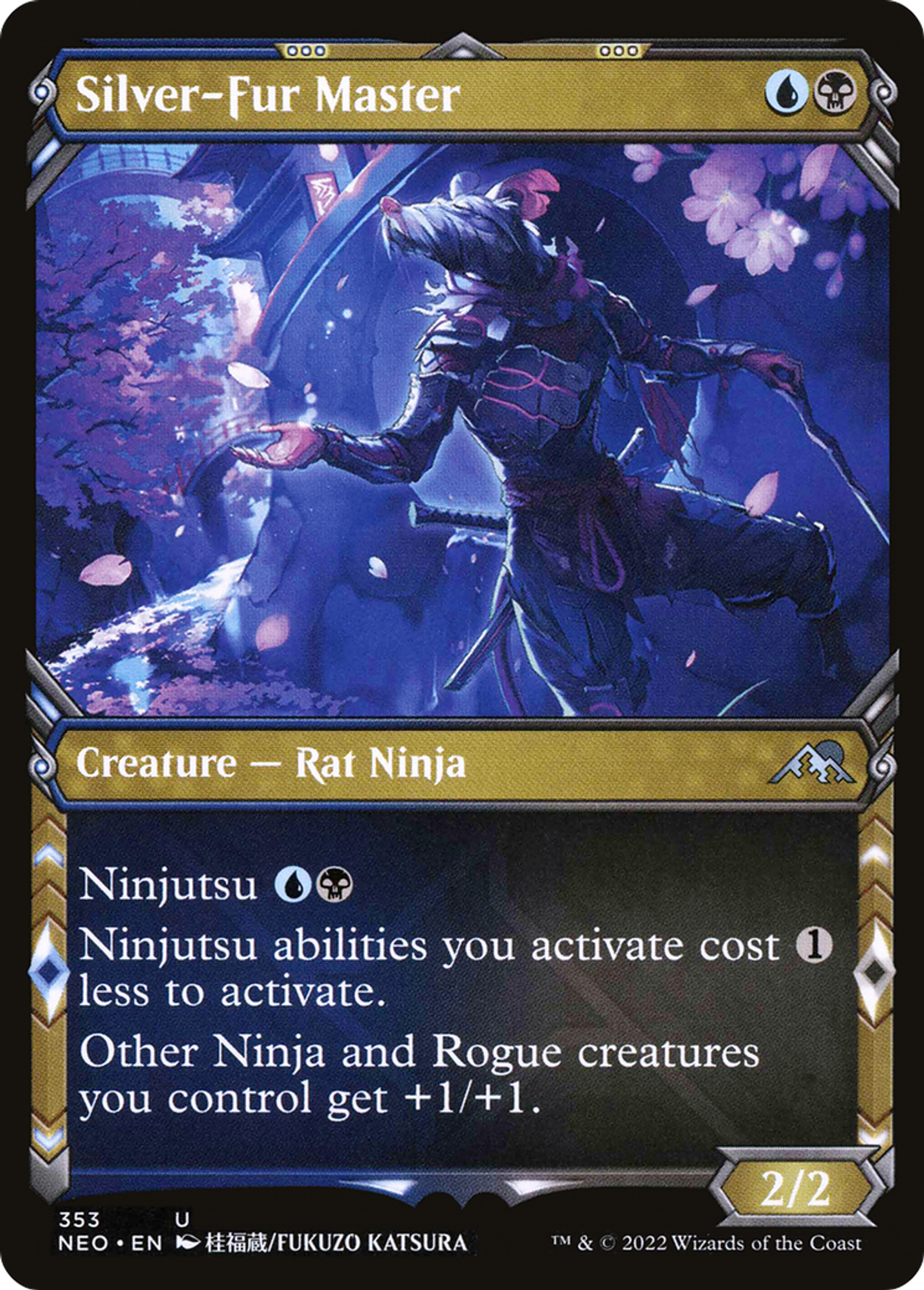 Silver-Fur Master — Kamigawa: Neon Dynasty — Magic: The Gathering