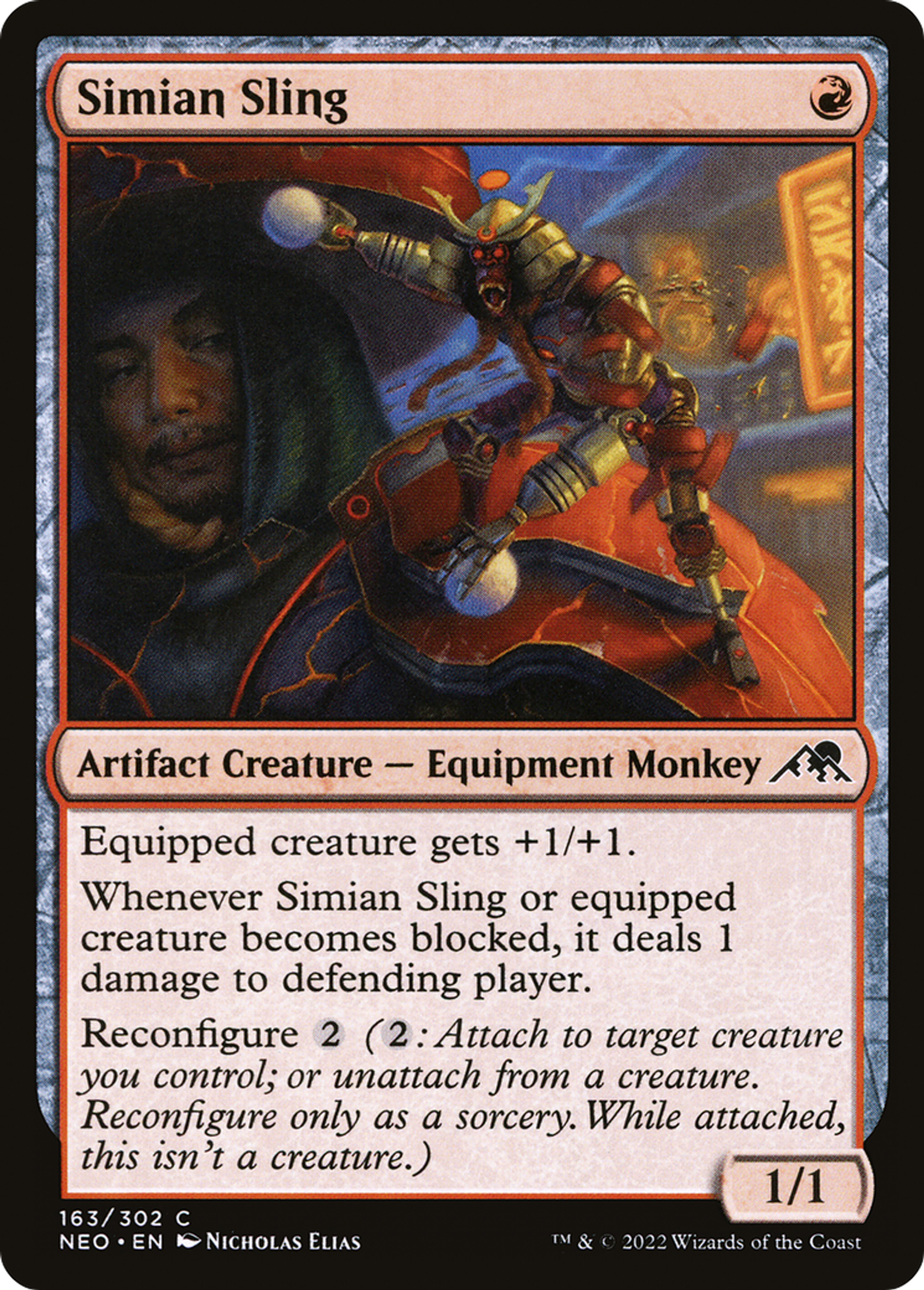 Frondeur simiesque — Kamigawa: Neon Dynasty — Magic: The Gathering