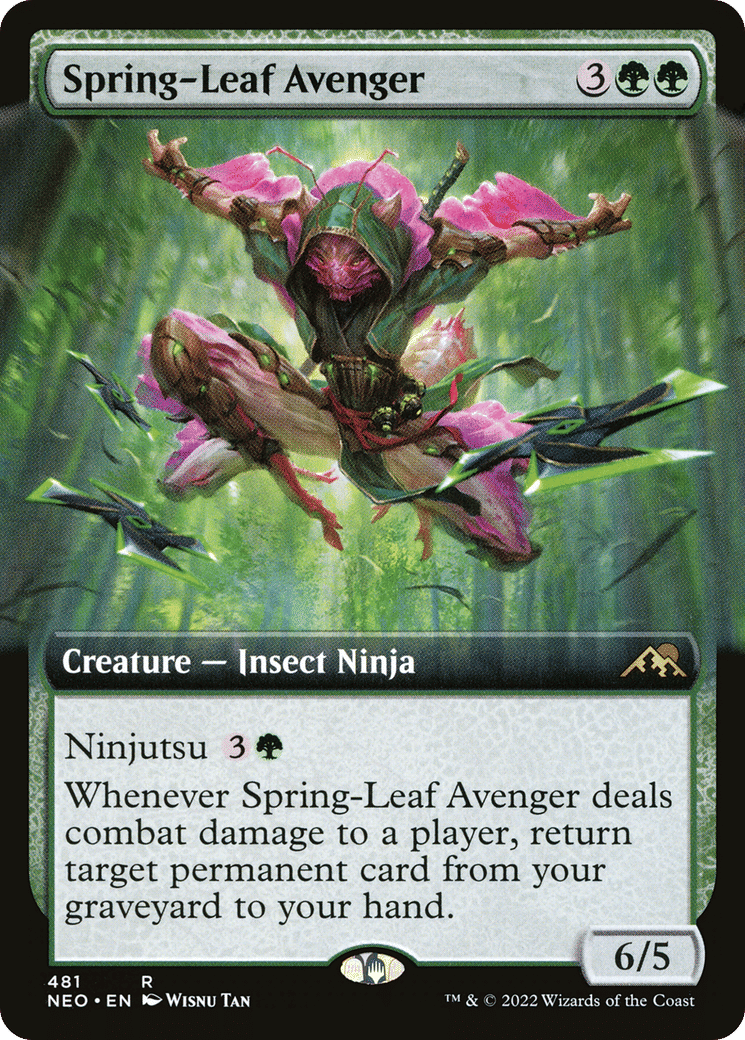 Spring-Leaf Avenger — Kamigawa: Neon Dynasty — Magic: The Gathering