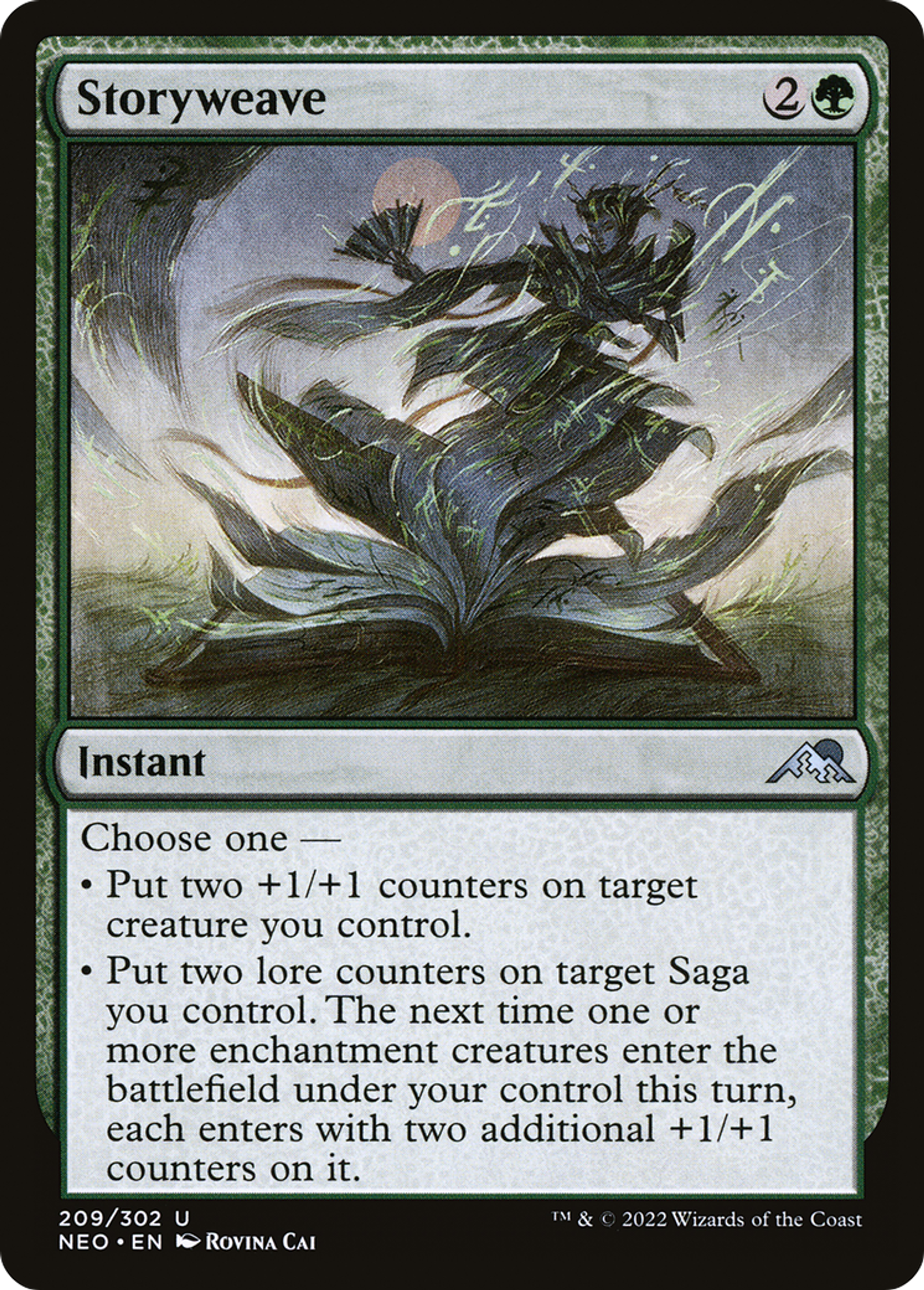 Tissage d'histoire — Kamigawa: Neon Dynasty — Magic: The Gathering