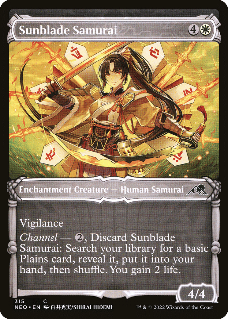 Sunblade Samurai — Kamigawa: Neon Dynasty — Magic: The Gathering
