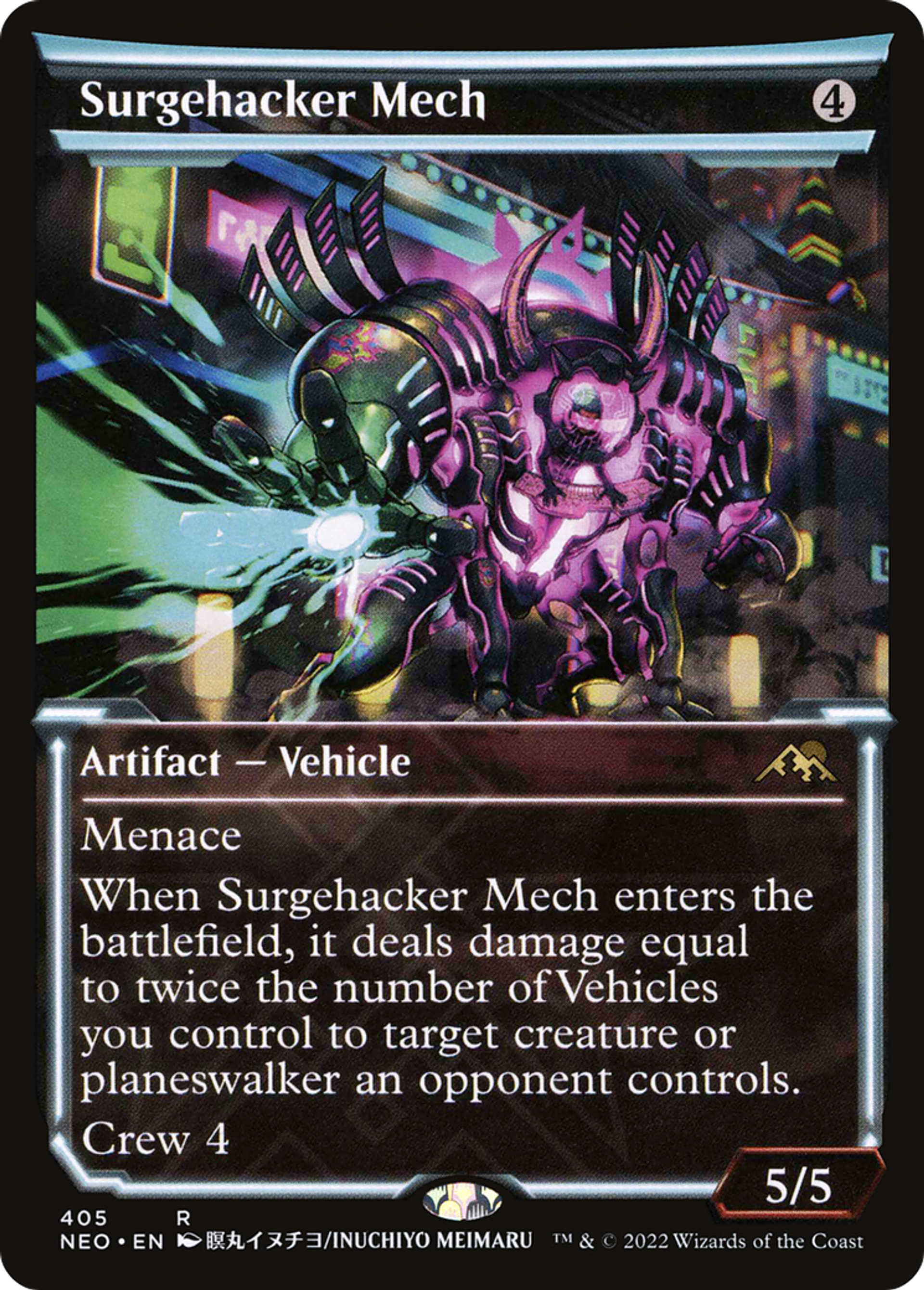 Surgehacker Mech — Kamigawa: Neon Dynasty — Magic: The Gathering