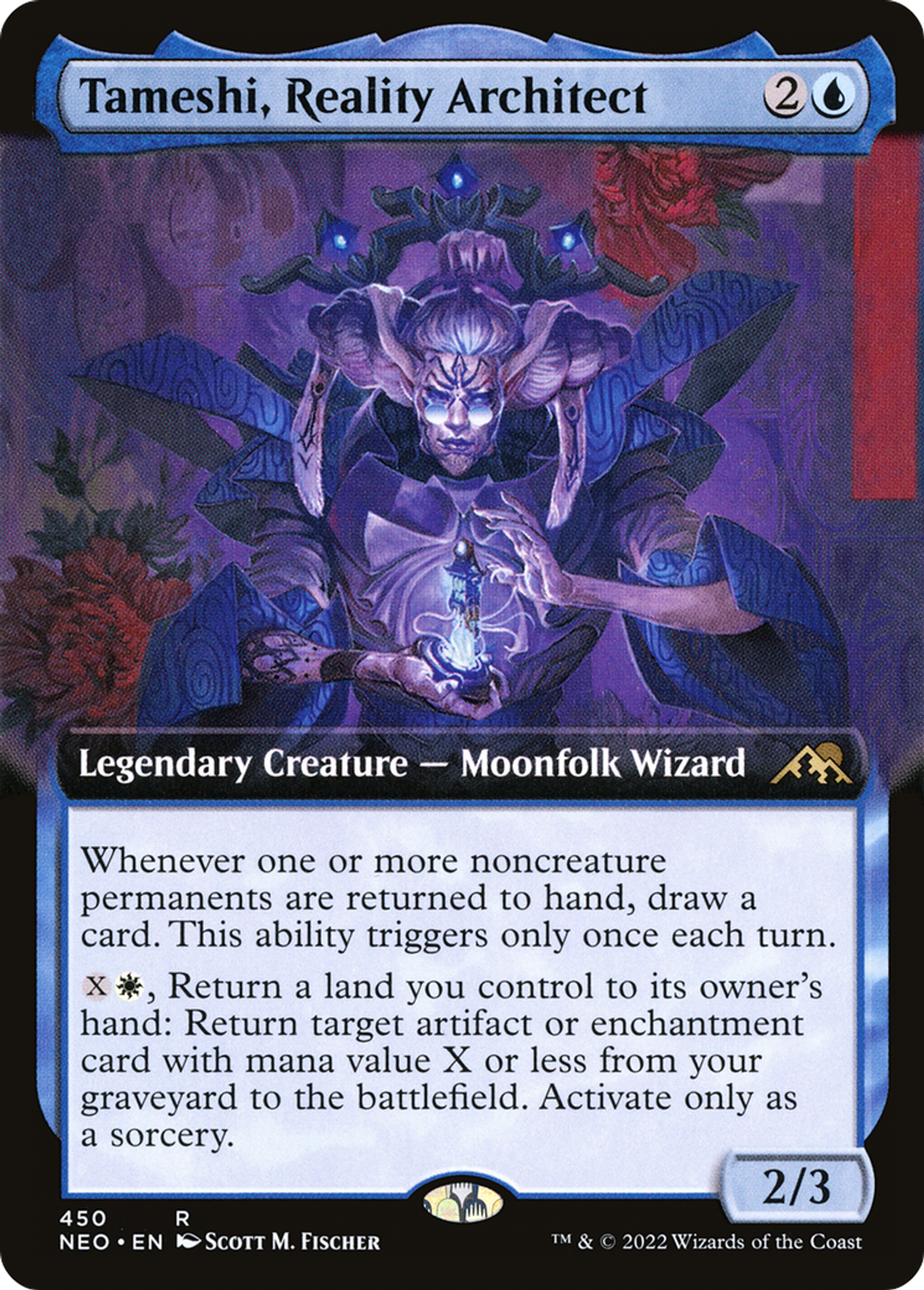 Tameshi, architecte de réalité — Kamigawa: Neon Dynasty — Magic: The Gathering
