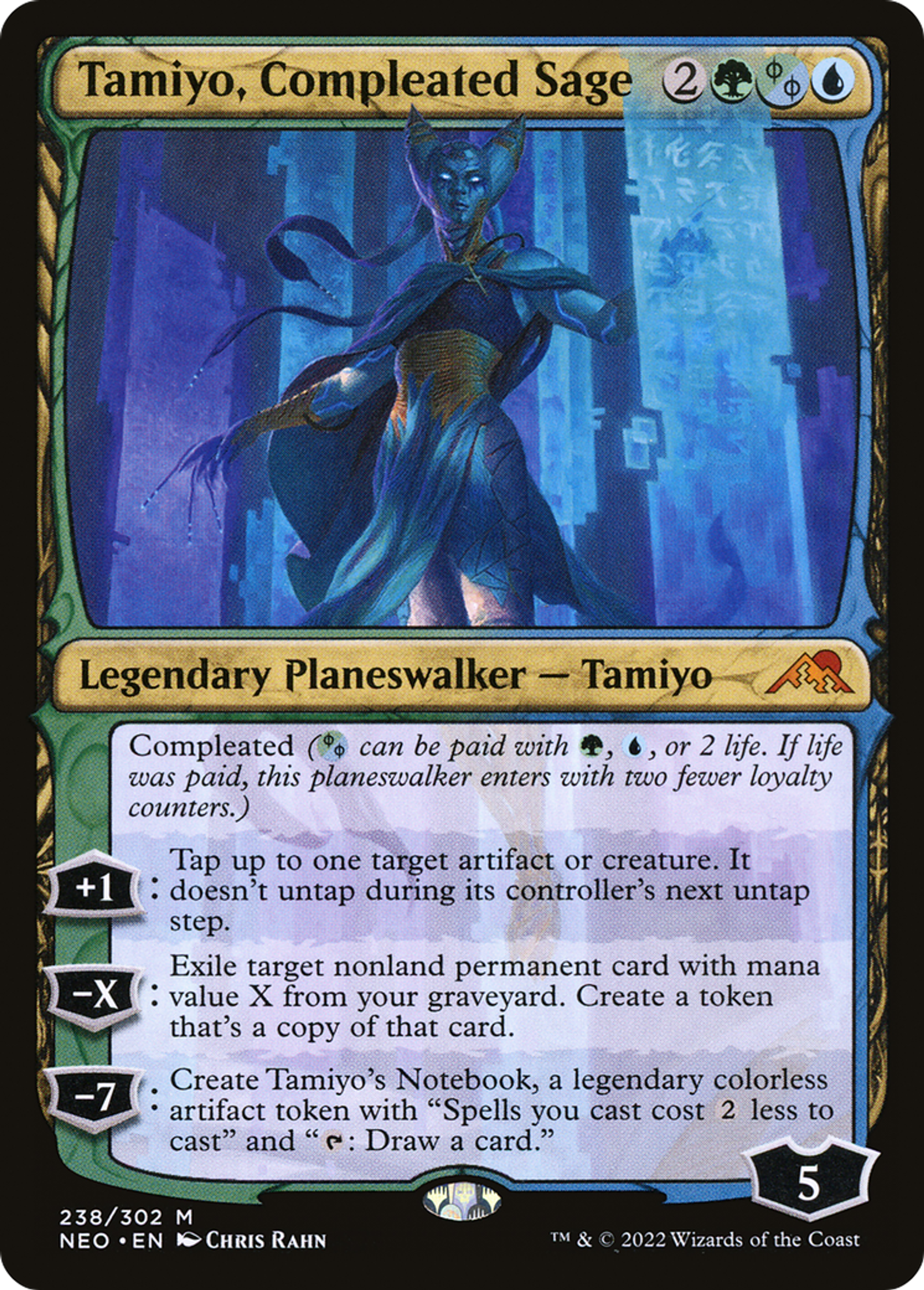 Tamiyo, Compleated Sage — Kamigawa: Neon Dynasty — Magic: The Gathering