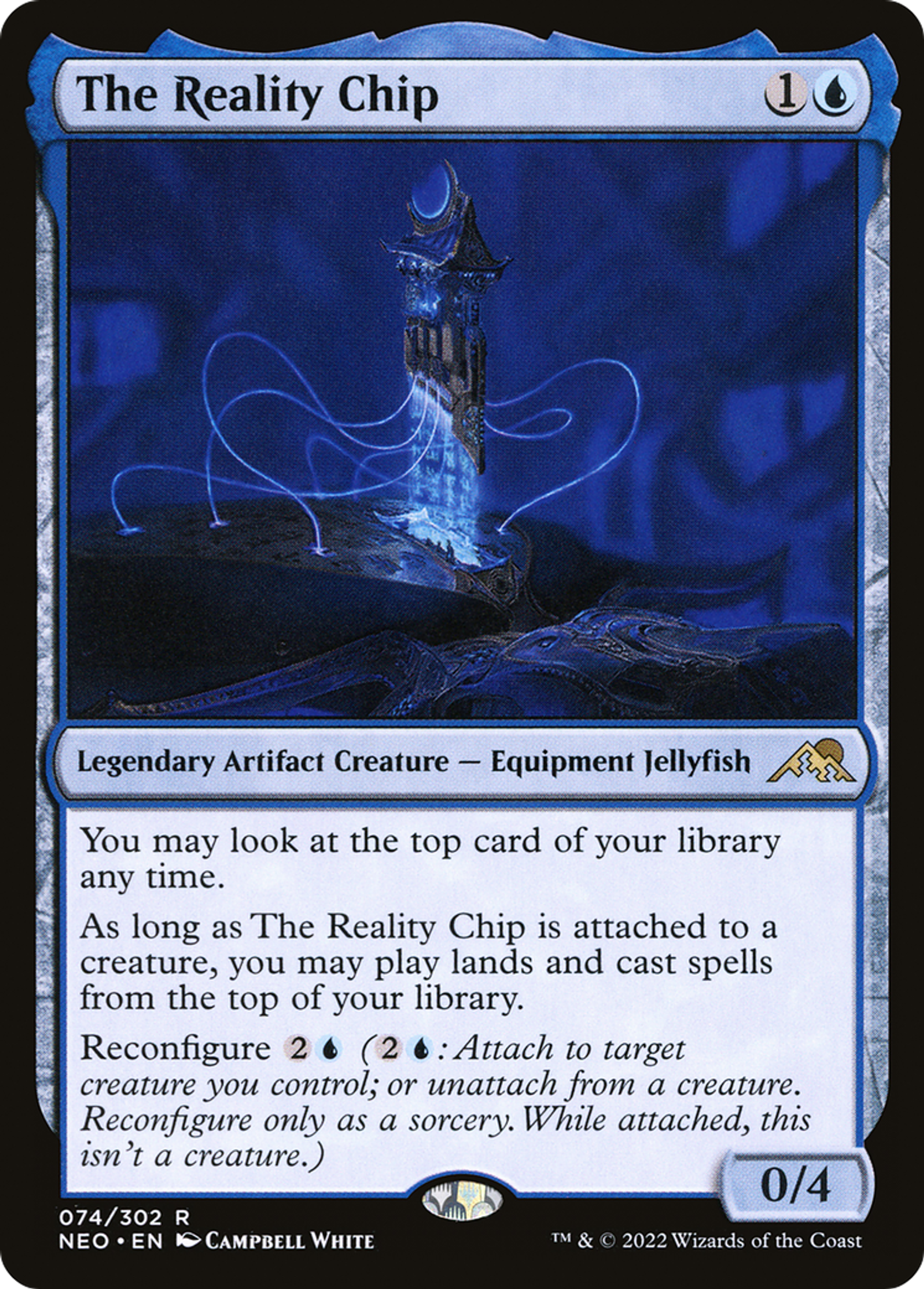 The Reality Chip — Kamigawa: Neon Dynasty — Magic: The Gathering