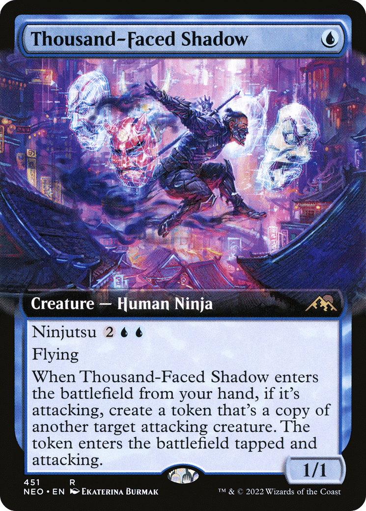 Thousand-Faced Shadow — Kamigawa: Neon Dynasty — Magic: The Gathering