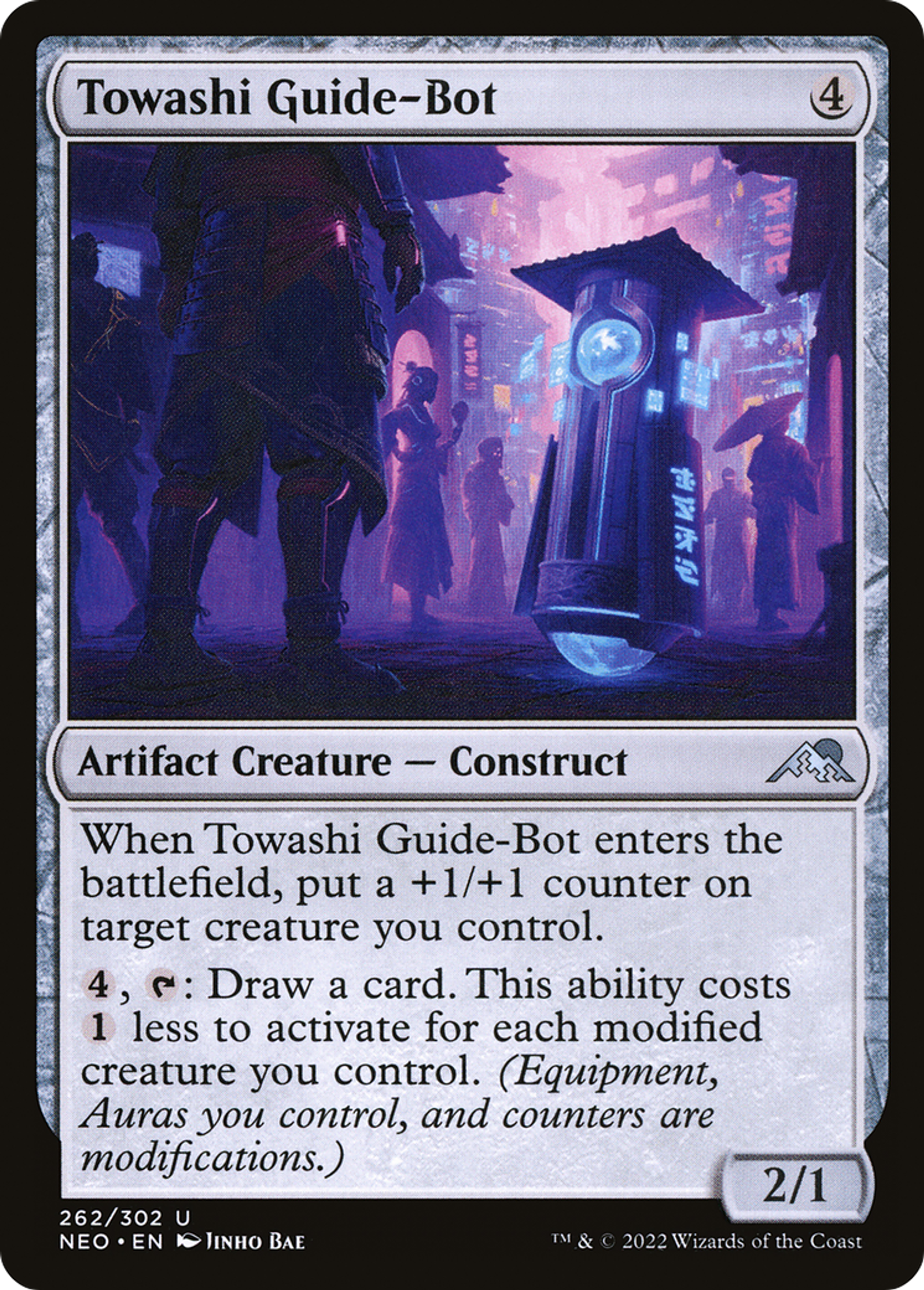 Towashi Guide-Bot — Kamigawa: Neon Dynasty — Magic: The Gathering