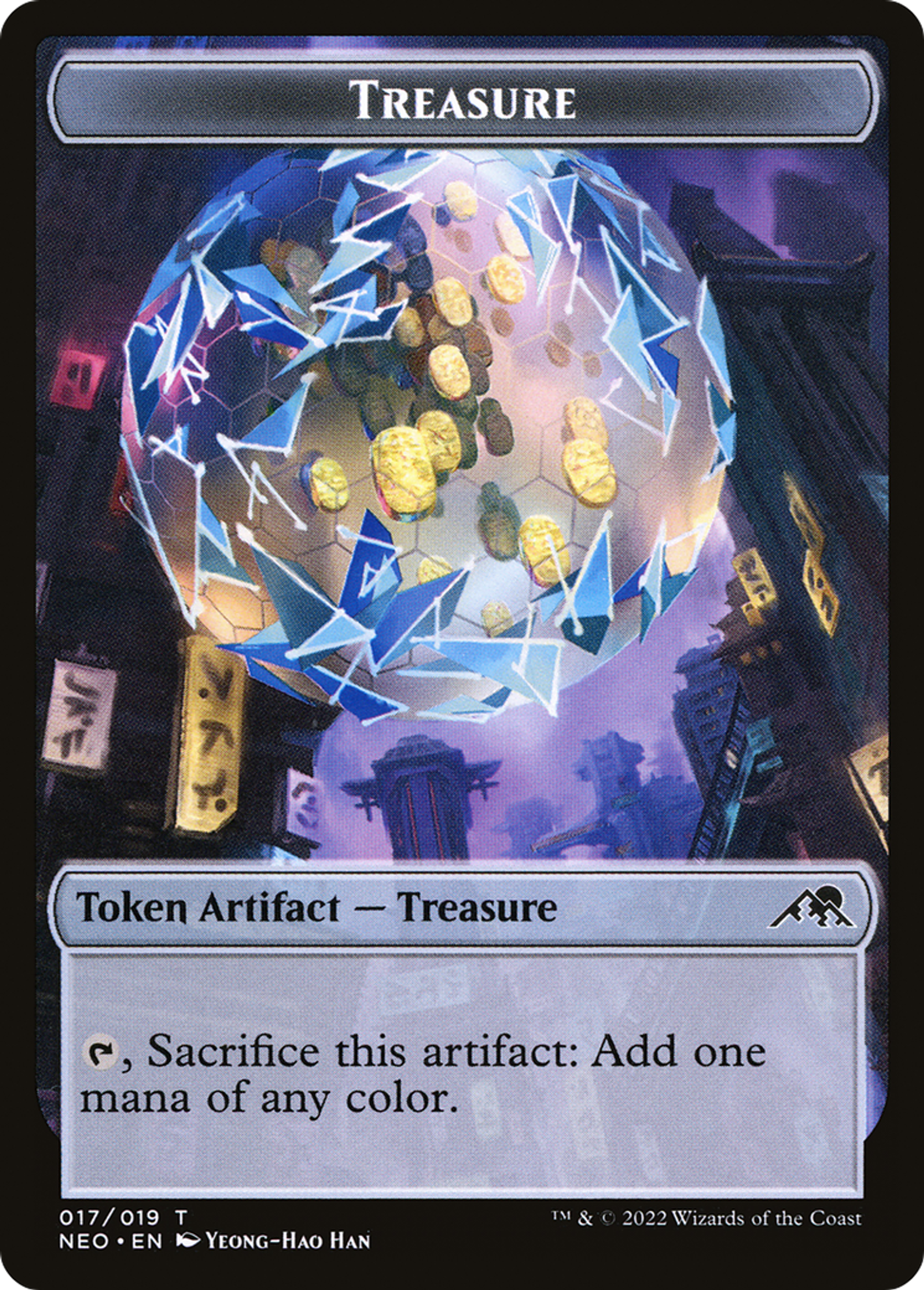 Treasure — Kamigawa: Neon Dynasty — Magic: The Gathering