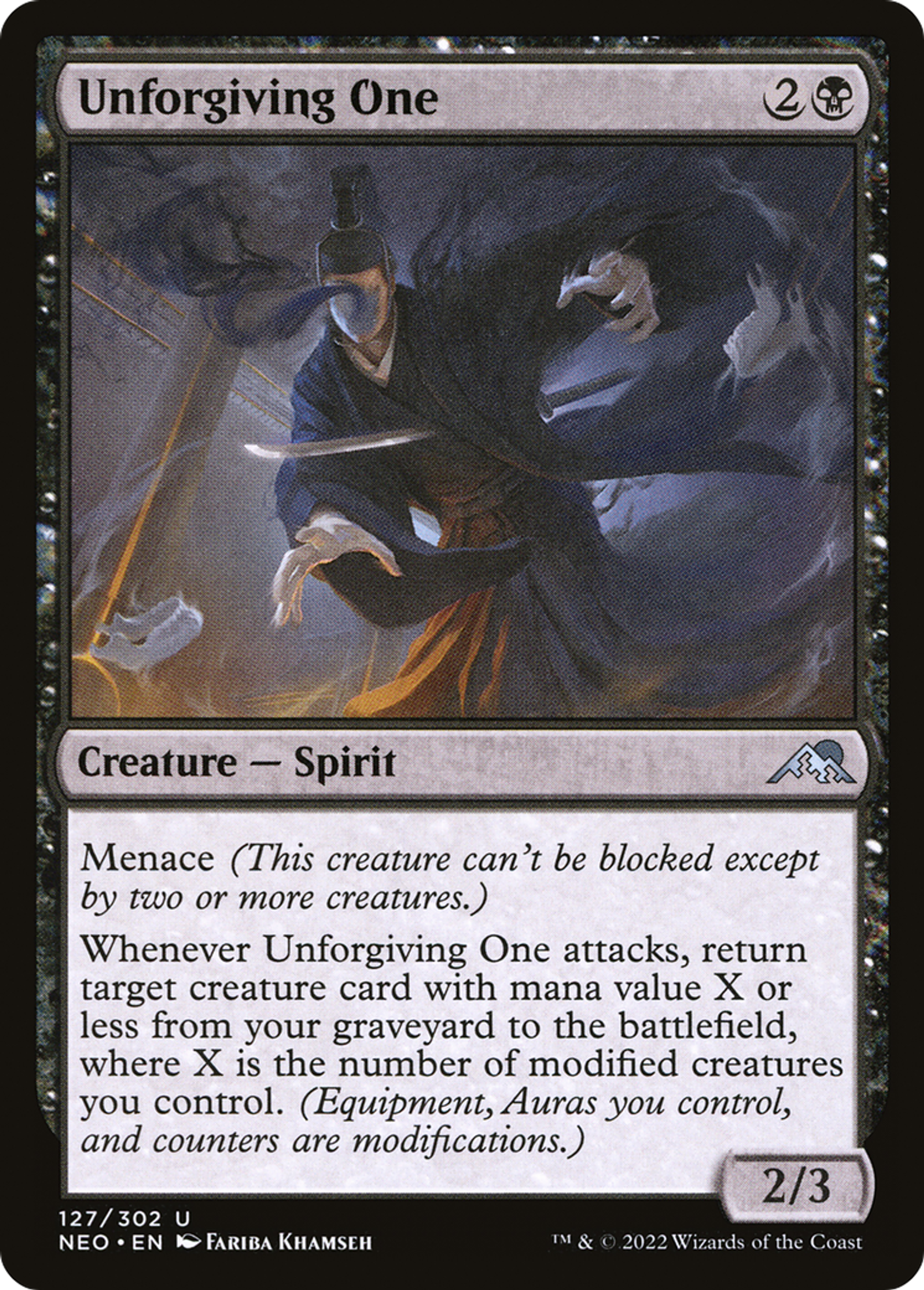 L'Impitoyable — Kamigawa: Neon Dynasty — Magic: The Gathering