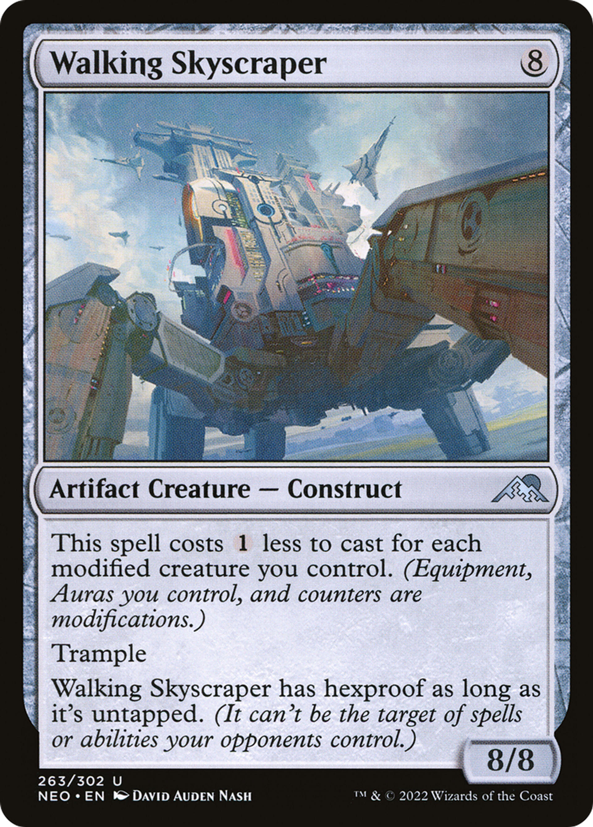 Walking Skyscraper — Kamigawa: Neon Dynasty — Magic: The Gathering