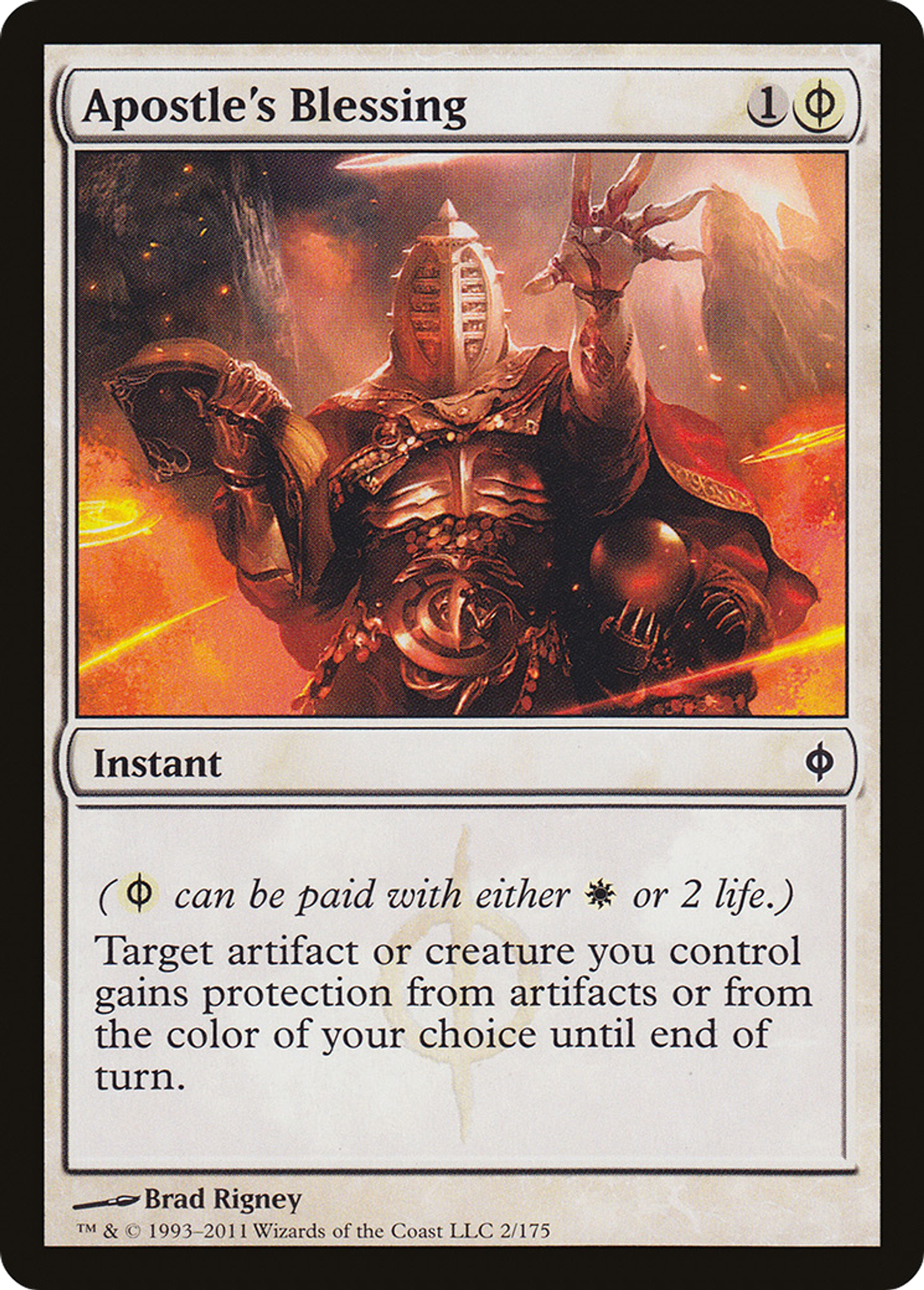 Apostle's Blessing — New Phyrexia — Magic: The Gathering