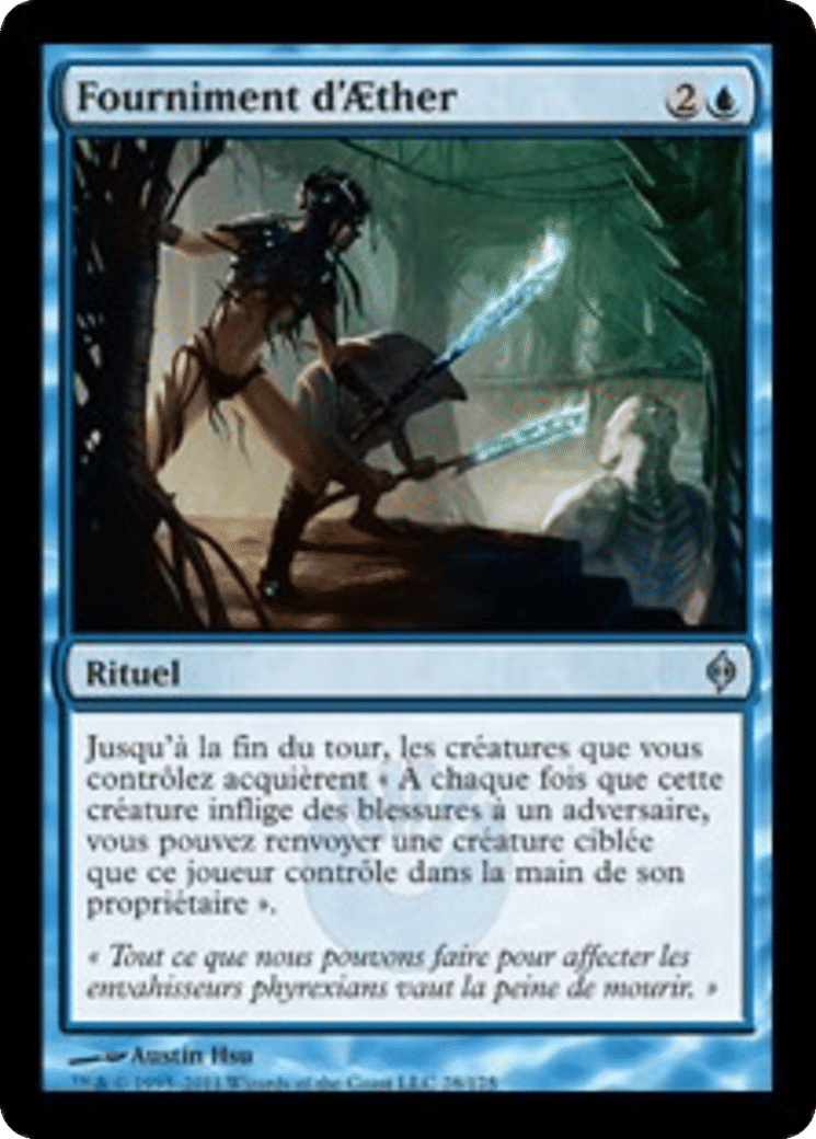 Fourniment d'Aether — New Phyrexia — Magic: The Gathering