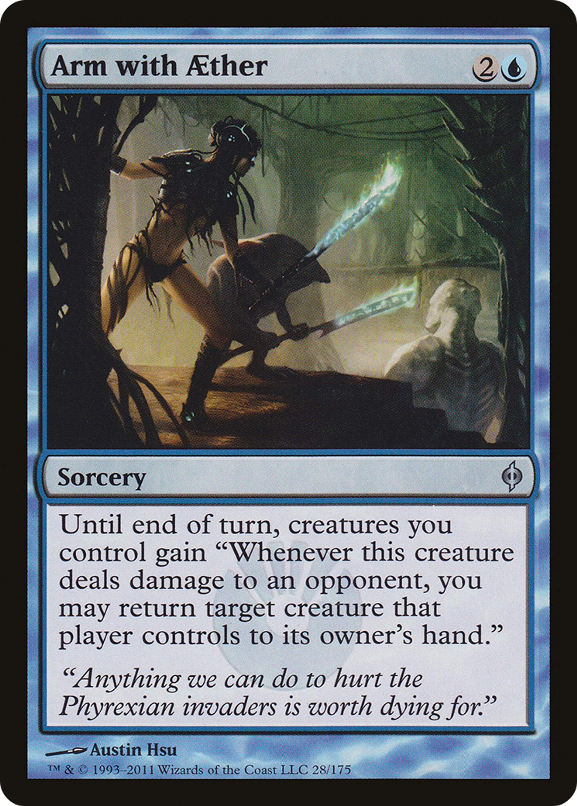 Fourniment d'Aether — New Phyrexia — Magic: The Gathering