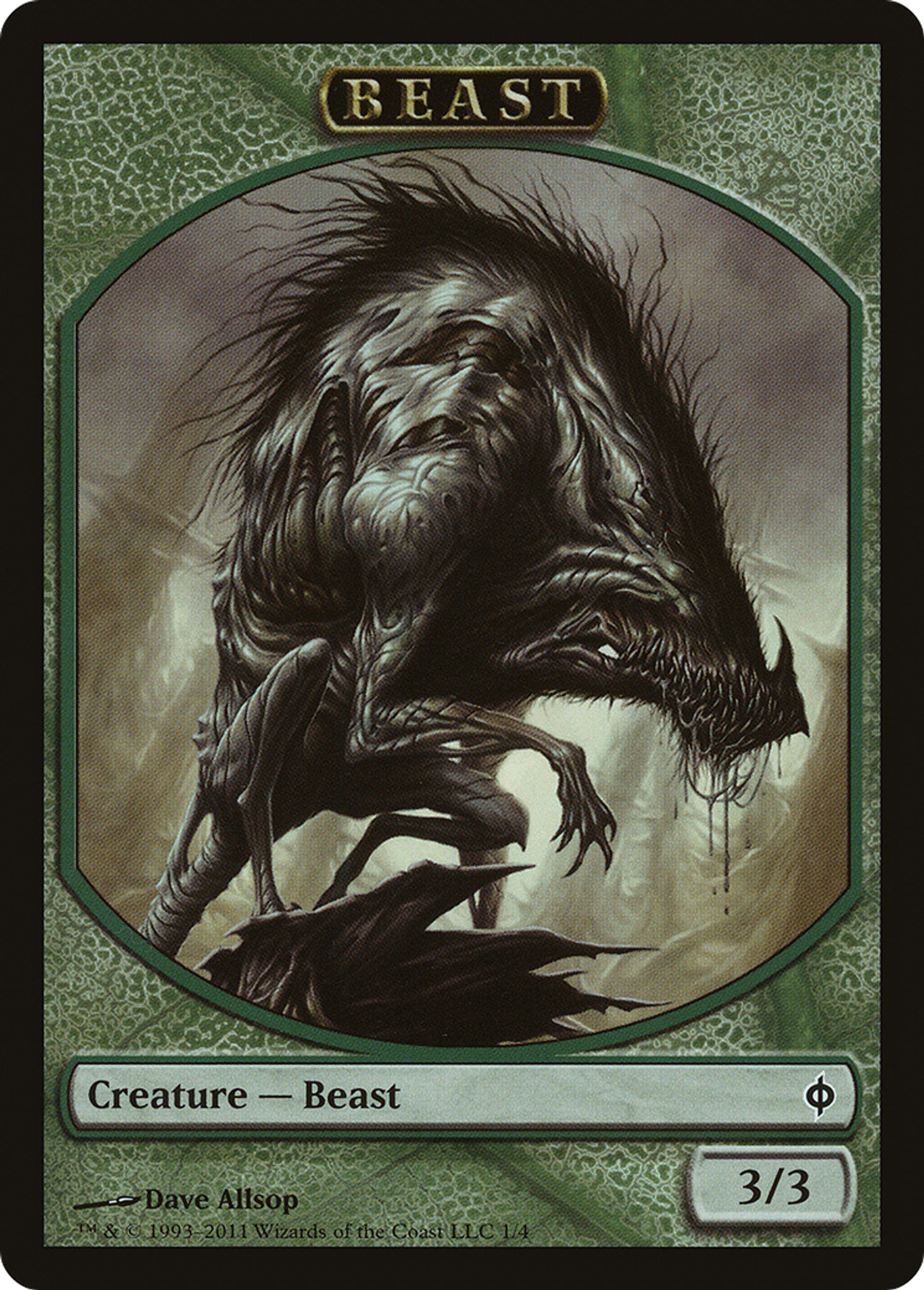 Beast — New Phyrexia — Magic: The Gathering