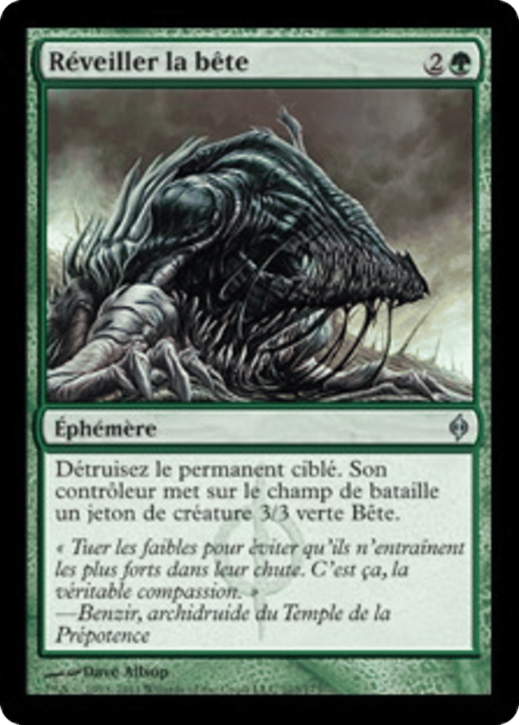 Réveiller la bête