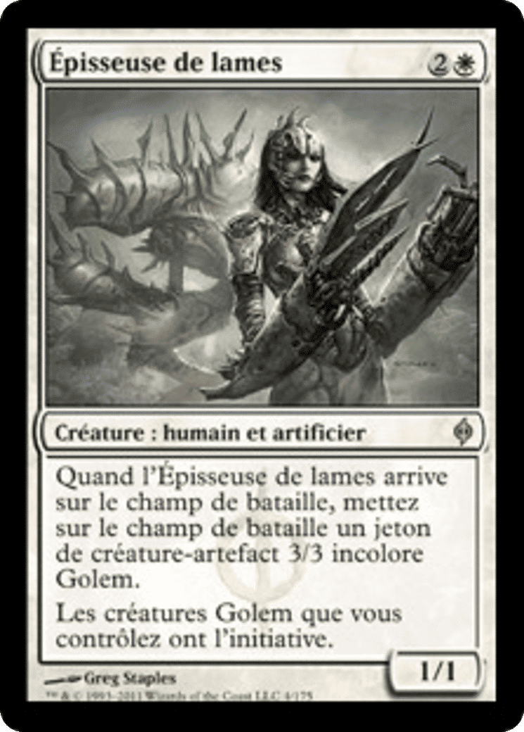 Épisseuse de lames — New Phyrexia — Magic: The Gathering