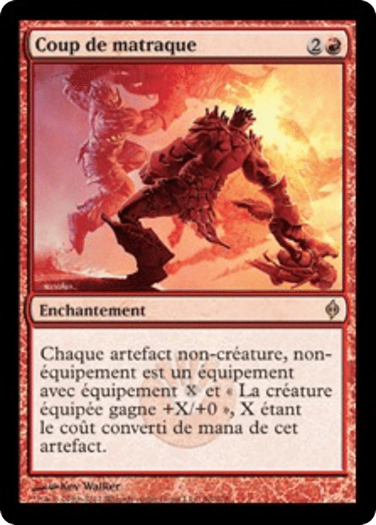 Coup de matraque — New Phyrexia — Magic: The Gathering