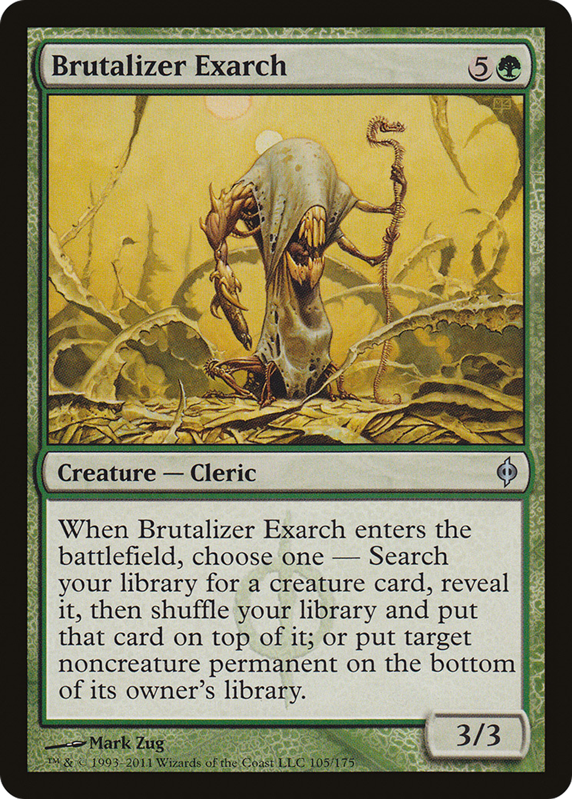 Brutalizer Exarch — New Phyrexia — Magic: The Gathering