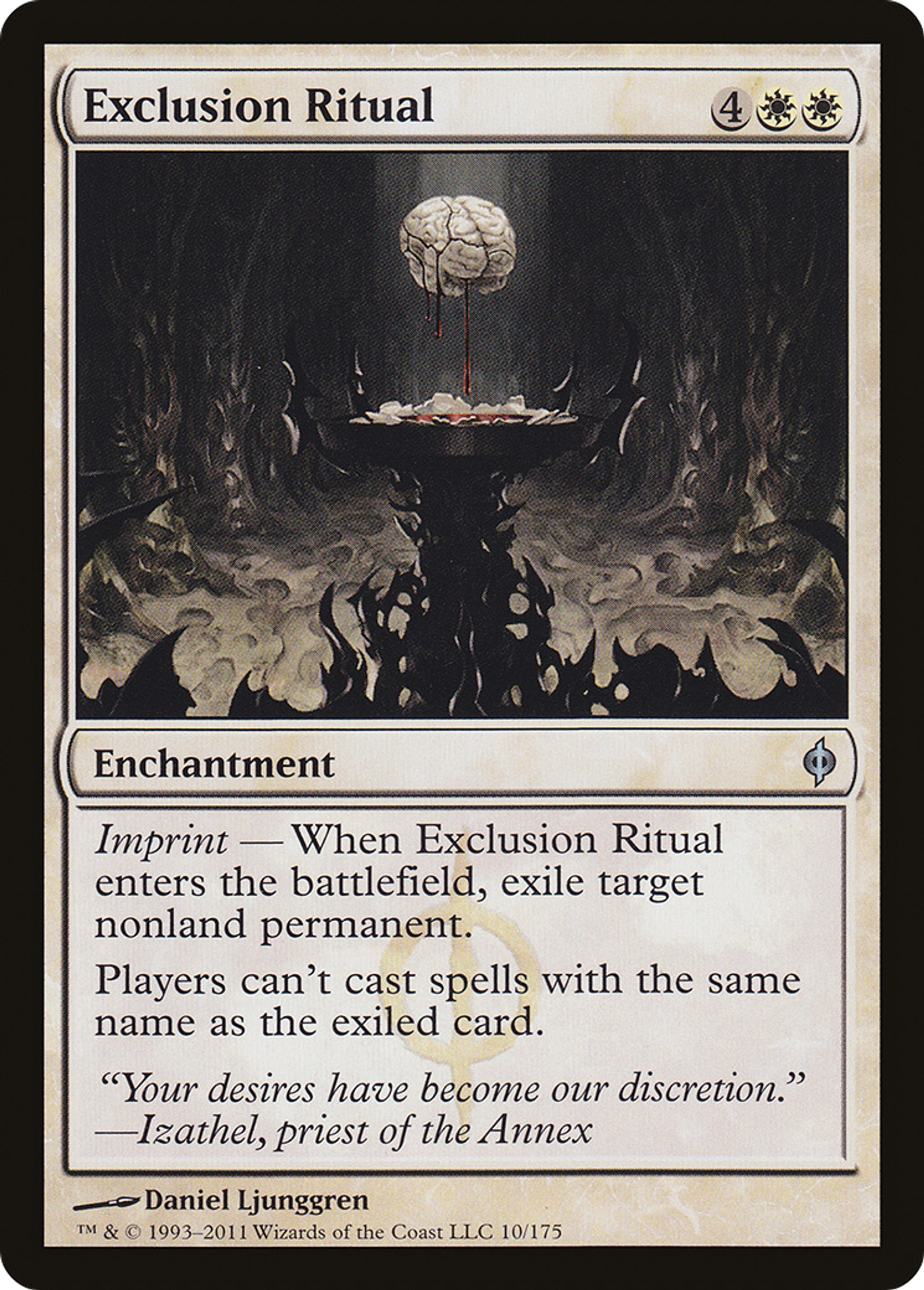 Exclusion Ritual — New Phyrexia — Magic: The Gathering