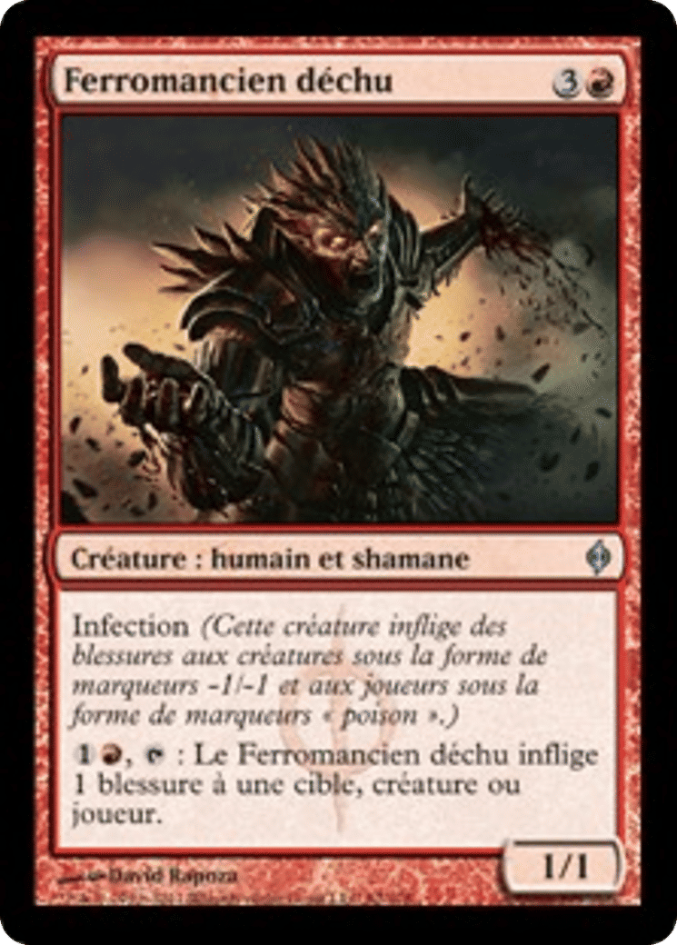 Ferromancien déchu — New Phyrexia — Magic: The Gathering