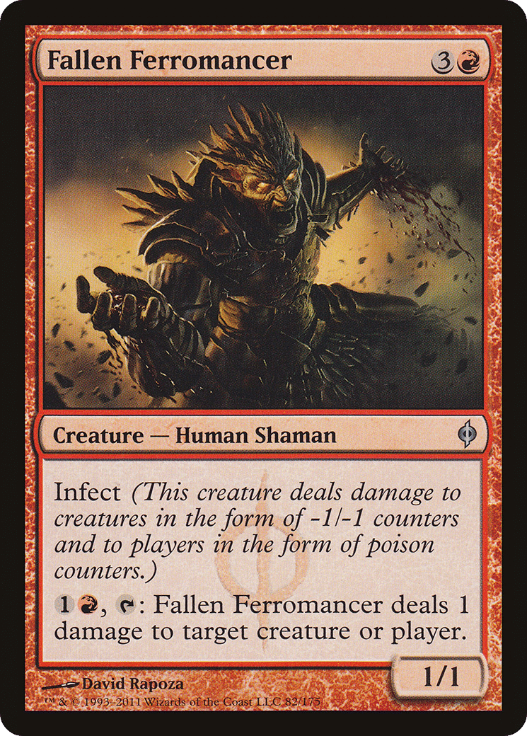 Fallen Ferromancer — New Phyrexia — Magic: The Gathering