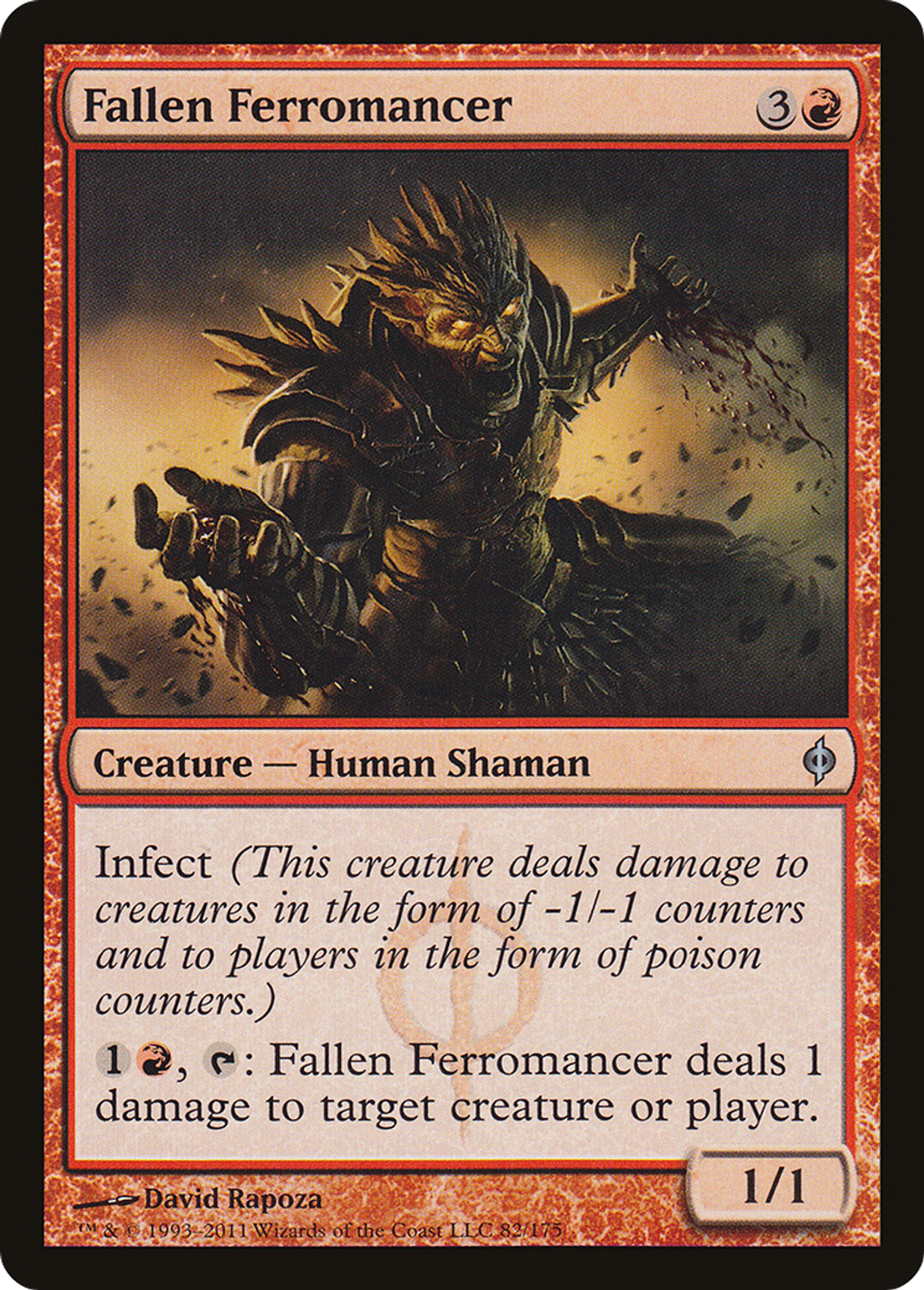 Fallen Ferromancer — New Phyrexia — Magic: The Gathering