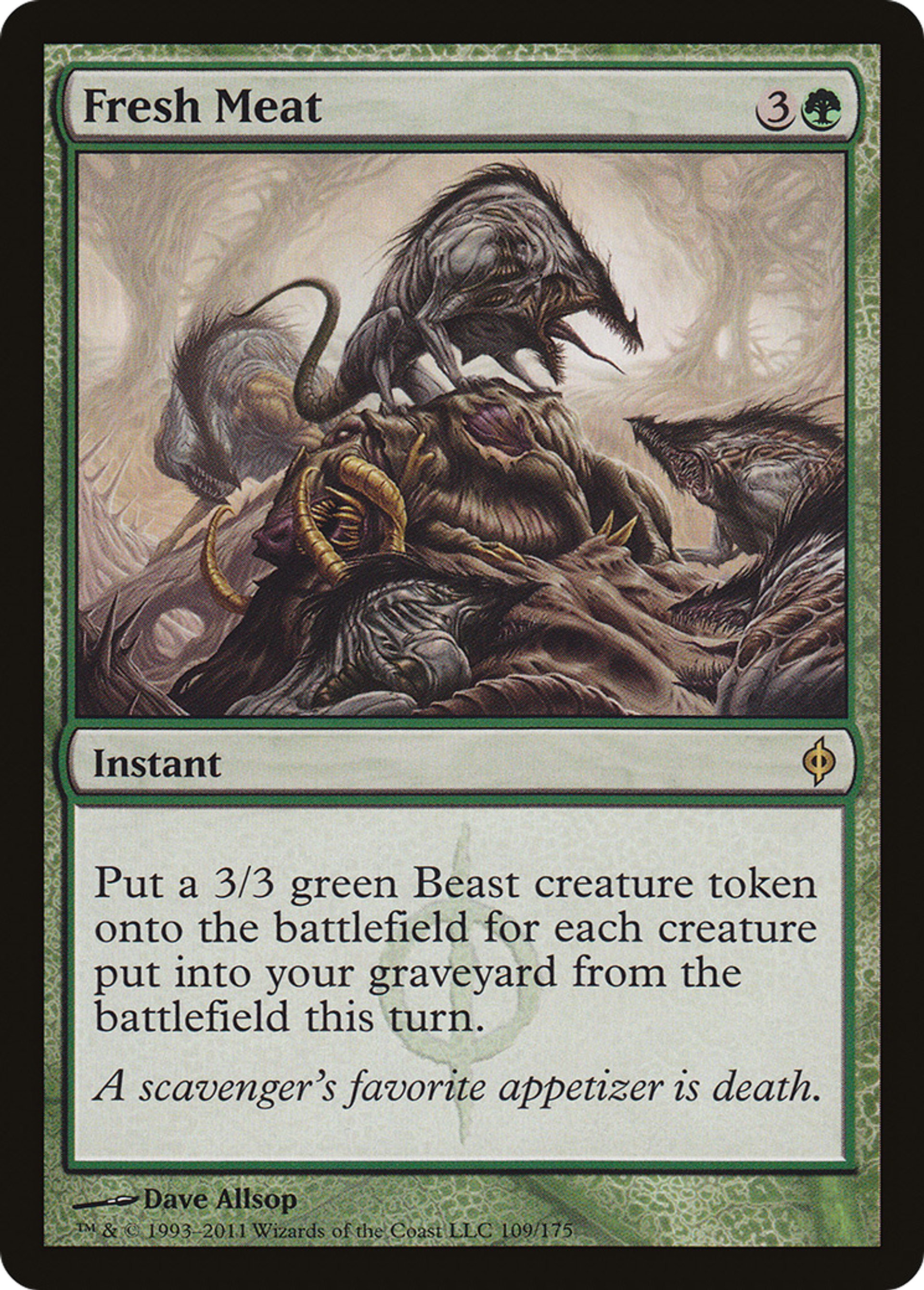 Fresh Meat — New Phyrexia — Magic: The Gathering